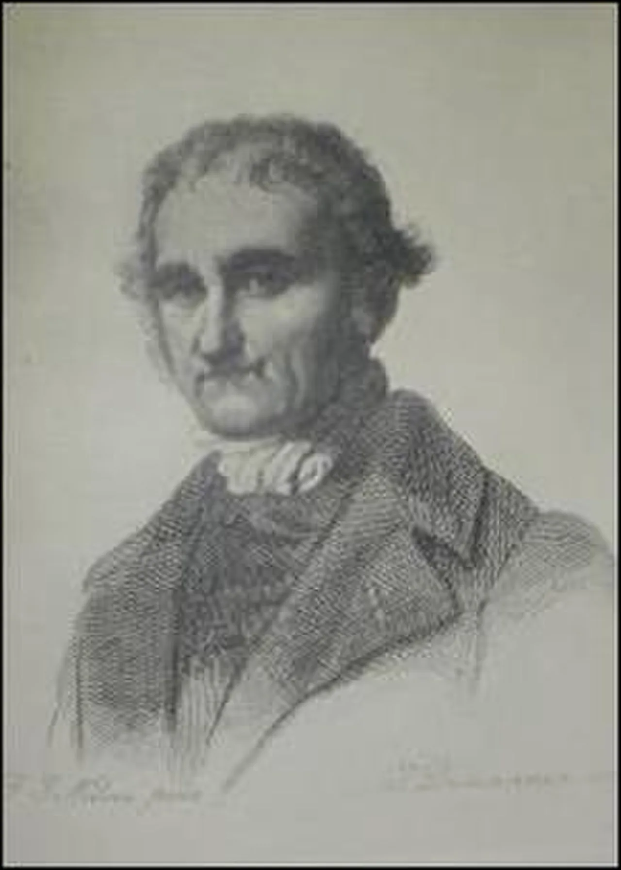 Porträt von Pierre Van Meenen (1772–1858) – Gedenkseite