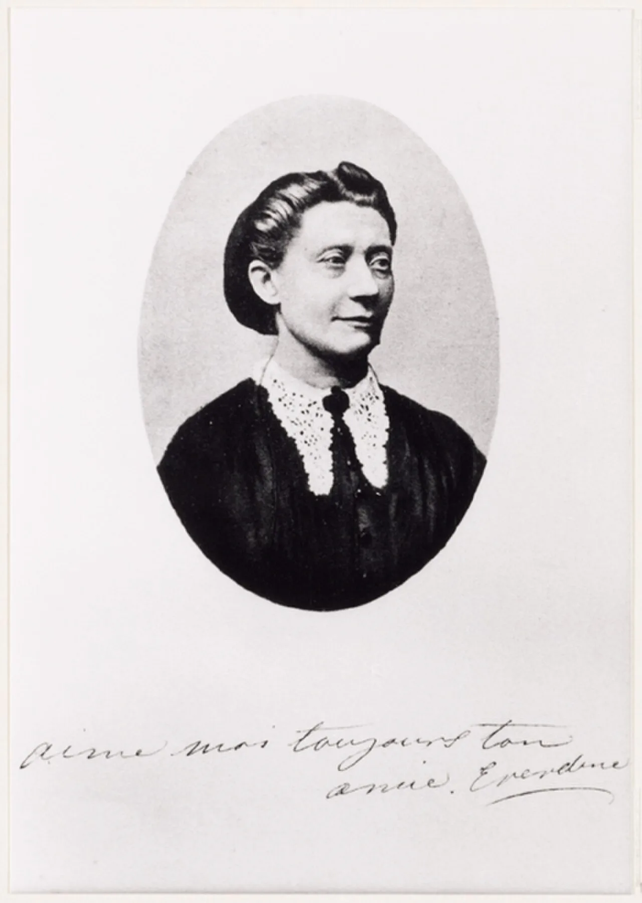 Porträt von Everdine Hubertine van Wijnbergen (1819–1874) – Gedenkseite