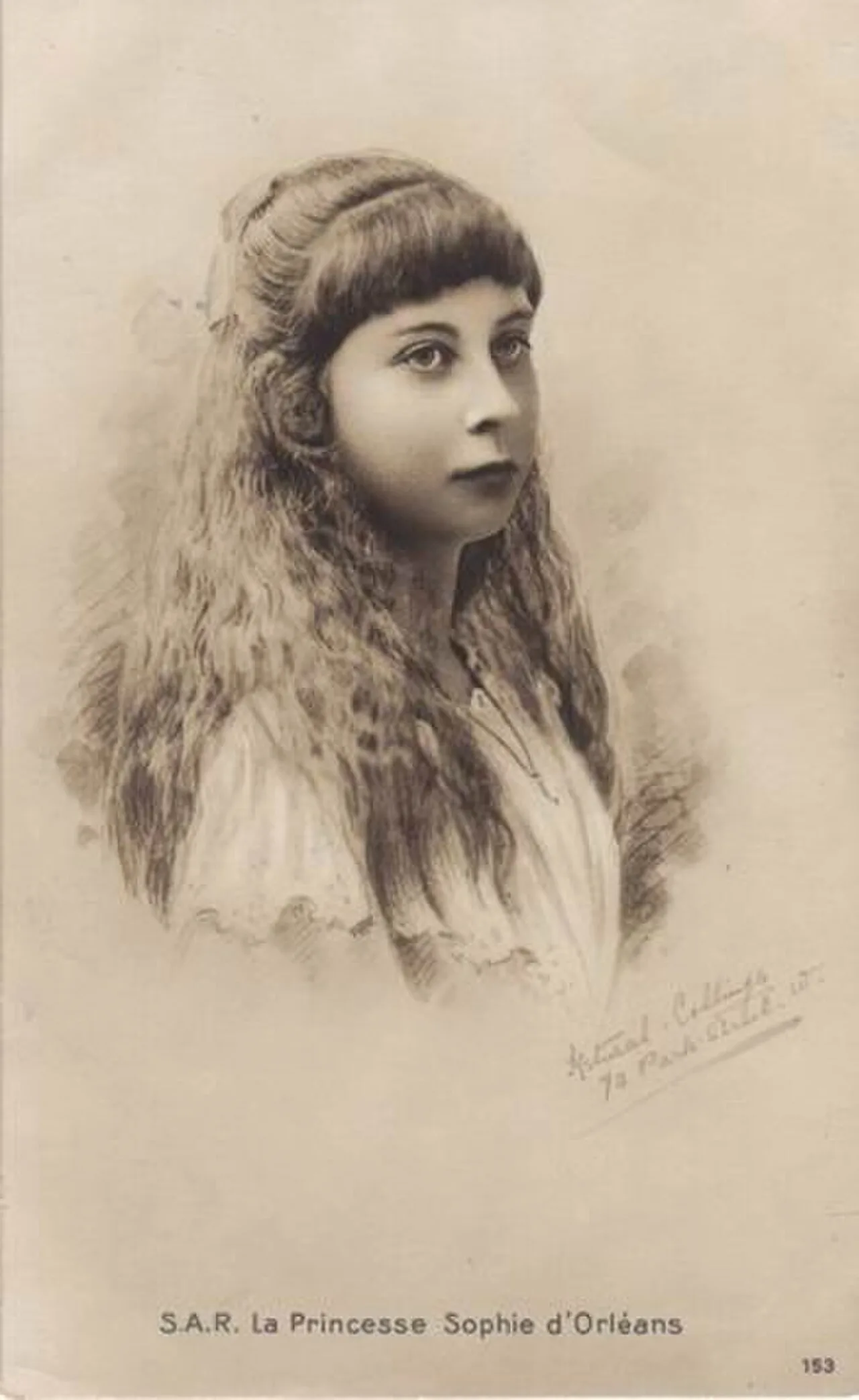 Porträt von Princess Sophie of Orléans (1898–1928) – Gedenkseite
