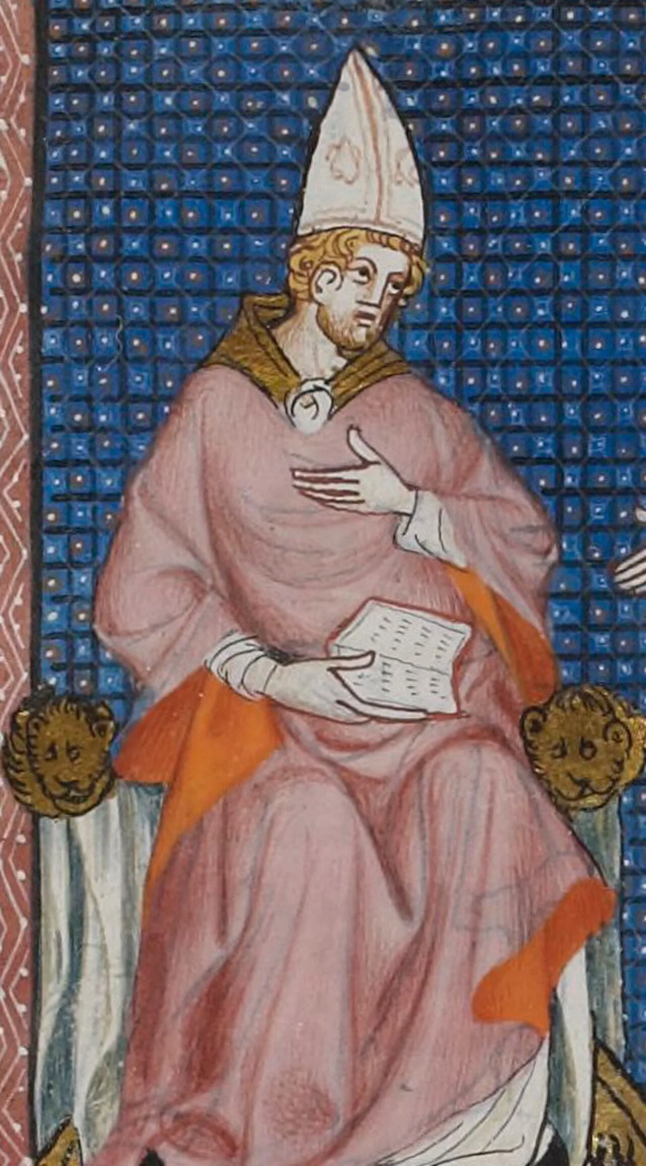 Porträt von Martin IV. (1220–1285) – Gedenkseite