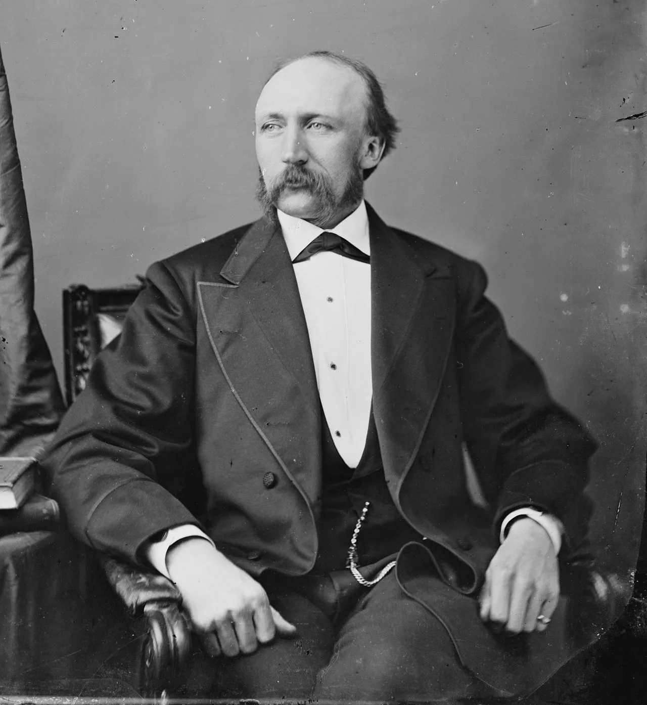 Porträt von Simon B. Conover (1840–1908) – Gedenkseite