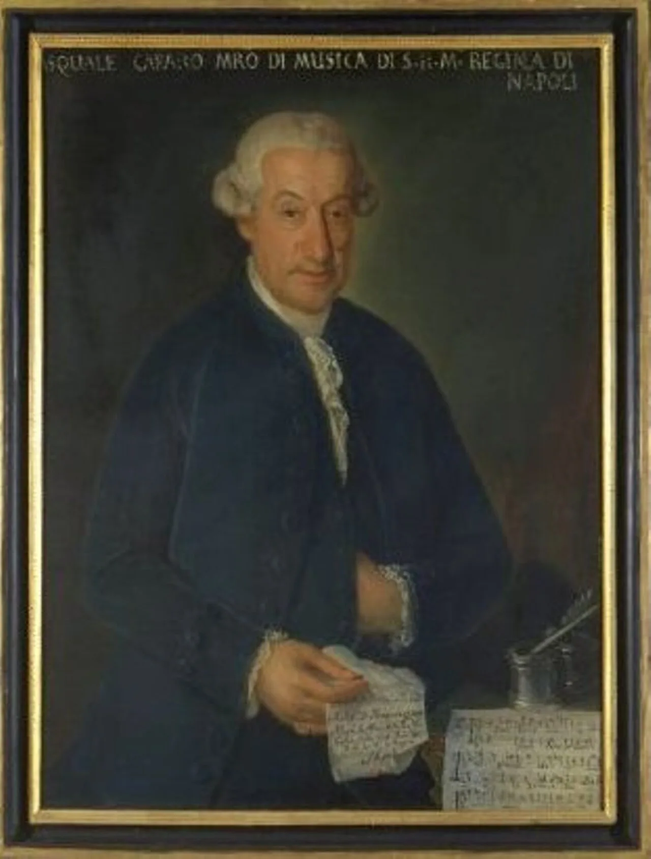 Portrait of Pasquale Cafaro (1715–1787) – memorial page