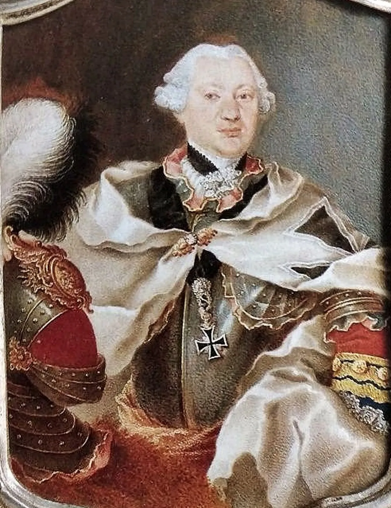 Porträt von Franz Sigismund Adalbert von Lehrbach (1729–1787) – Gedenkseite