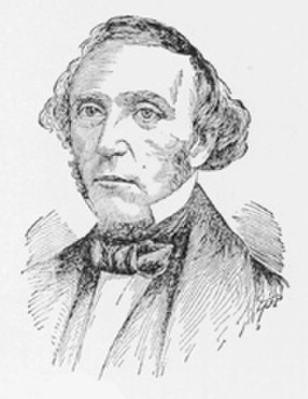 Porträt von Solomon W. Downs (1801–1854) – Gedenkseite