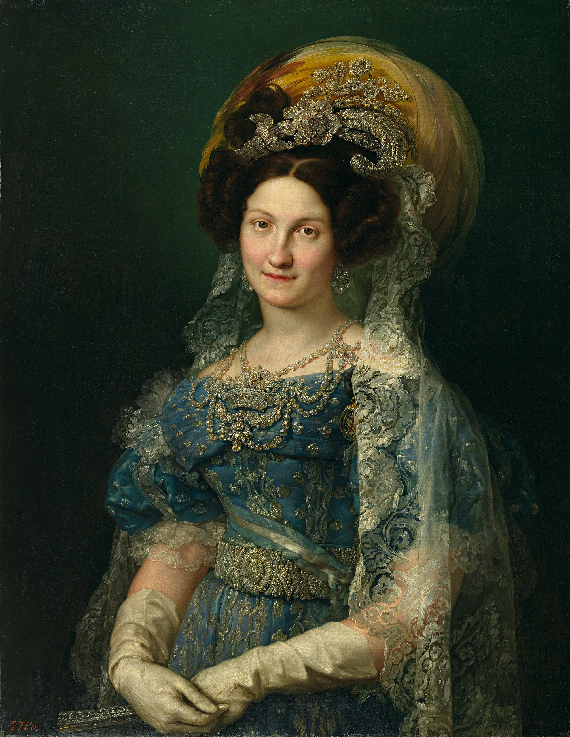 Portrait of Maria Christina von Neapel-Sizilien (1806–1878) – memorial page