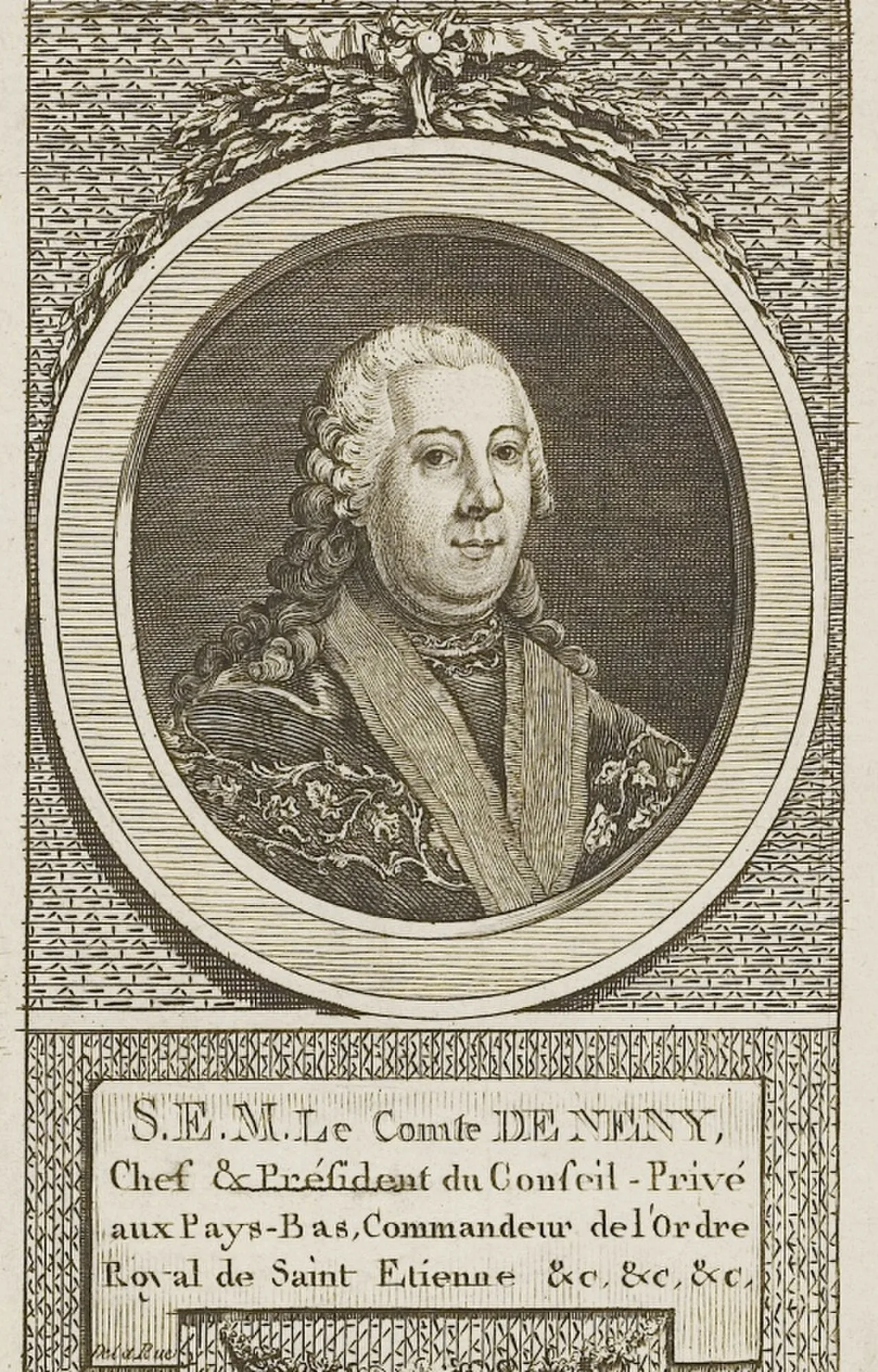 Portrait of Patrice-François de Neny (1716–1784) – memorial page