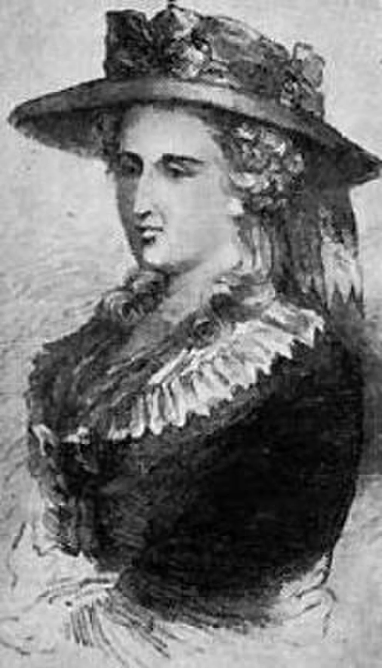 Porträt von Ann Radcliffe (1764–1823) – Gedenkseite