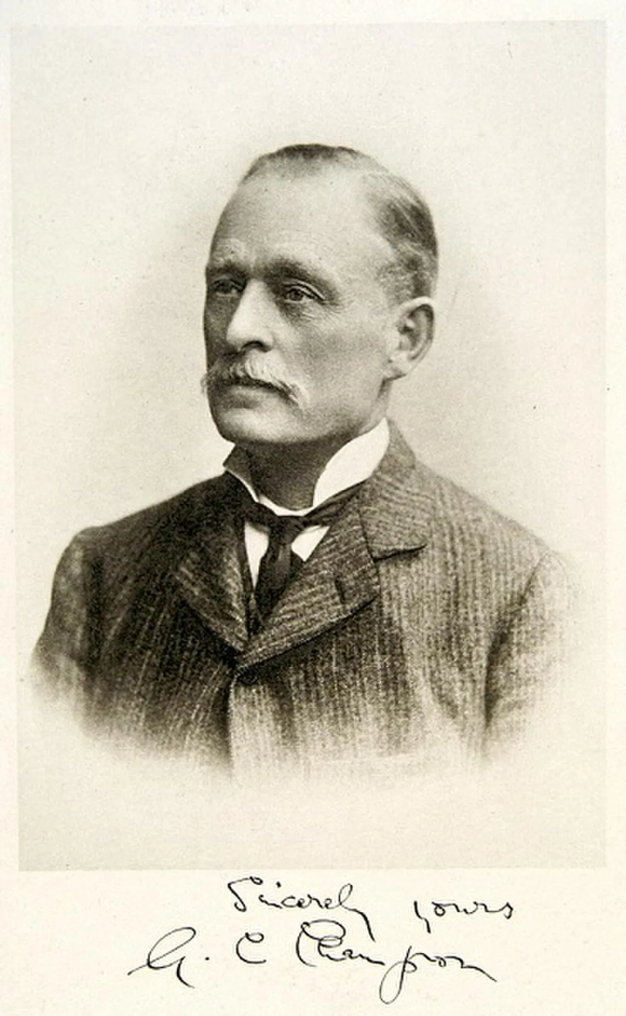 Porträt von George Charles Champion (1851–1927) – Gedenkseite