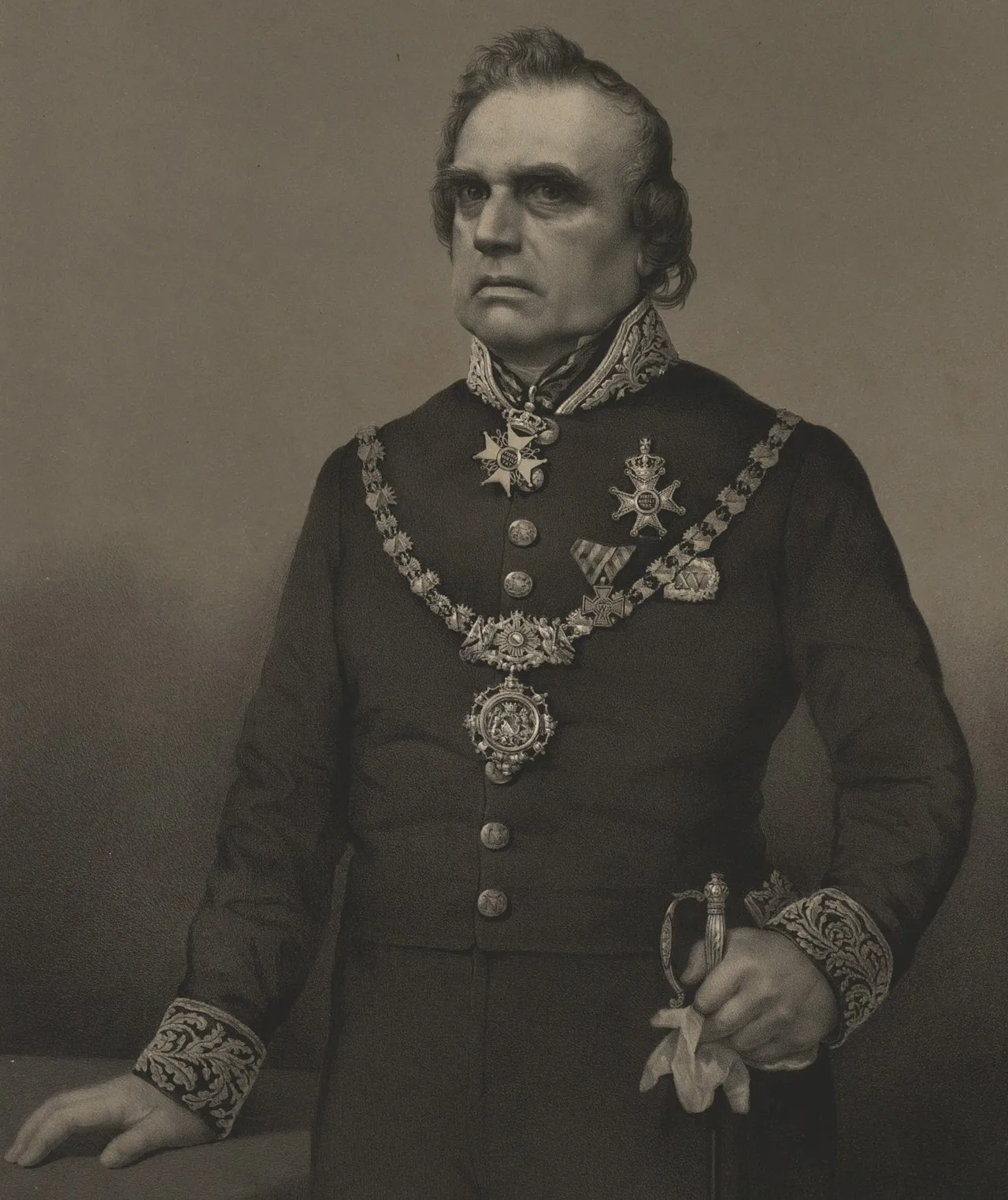 Porträt von Nicolaas Pieter Jacob Kien (1800–1879) – Gedenkseite