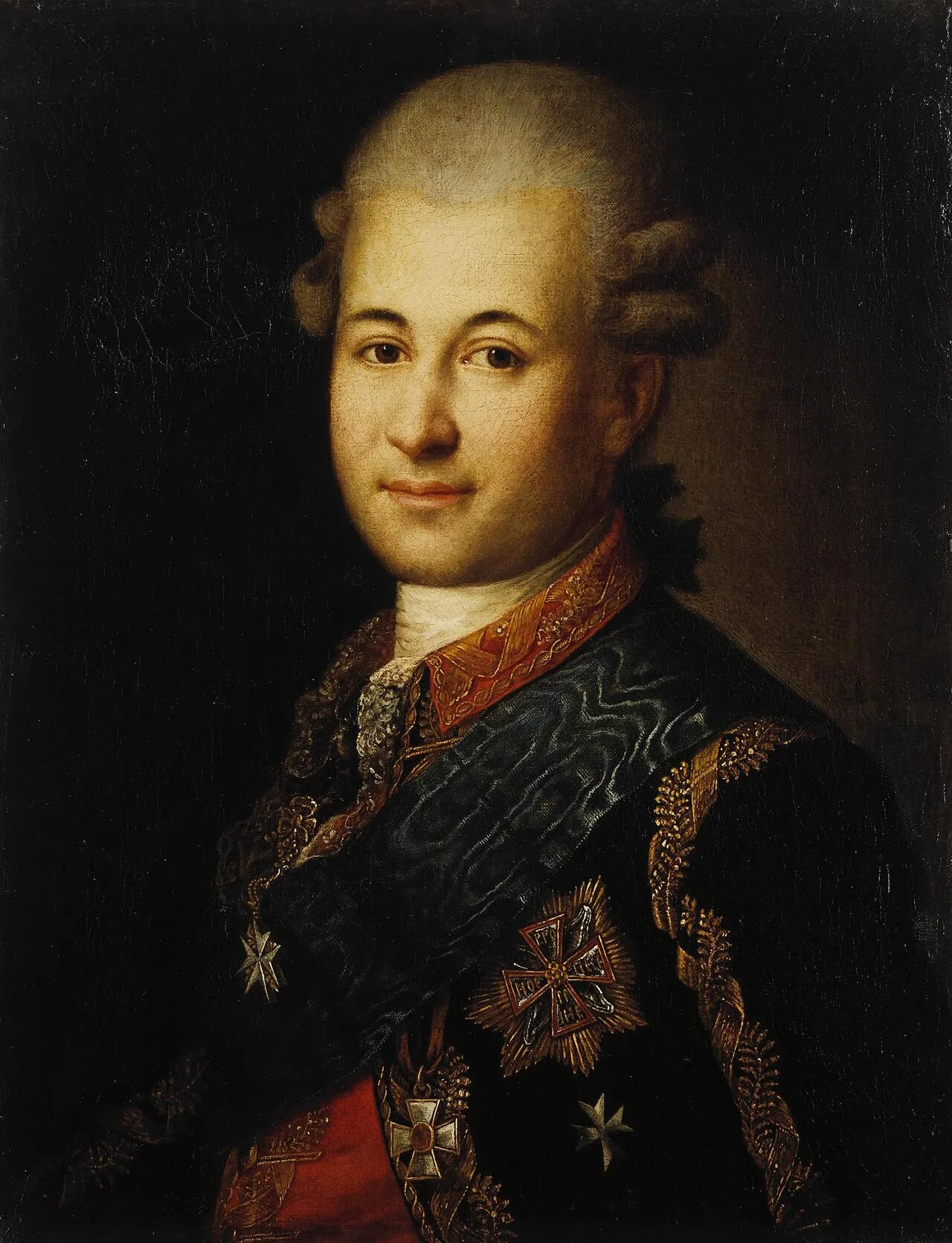 Porträt von Semyon Zorich (1745–1799) – Gedenkseite