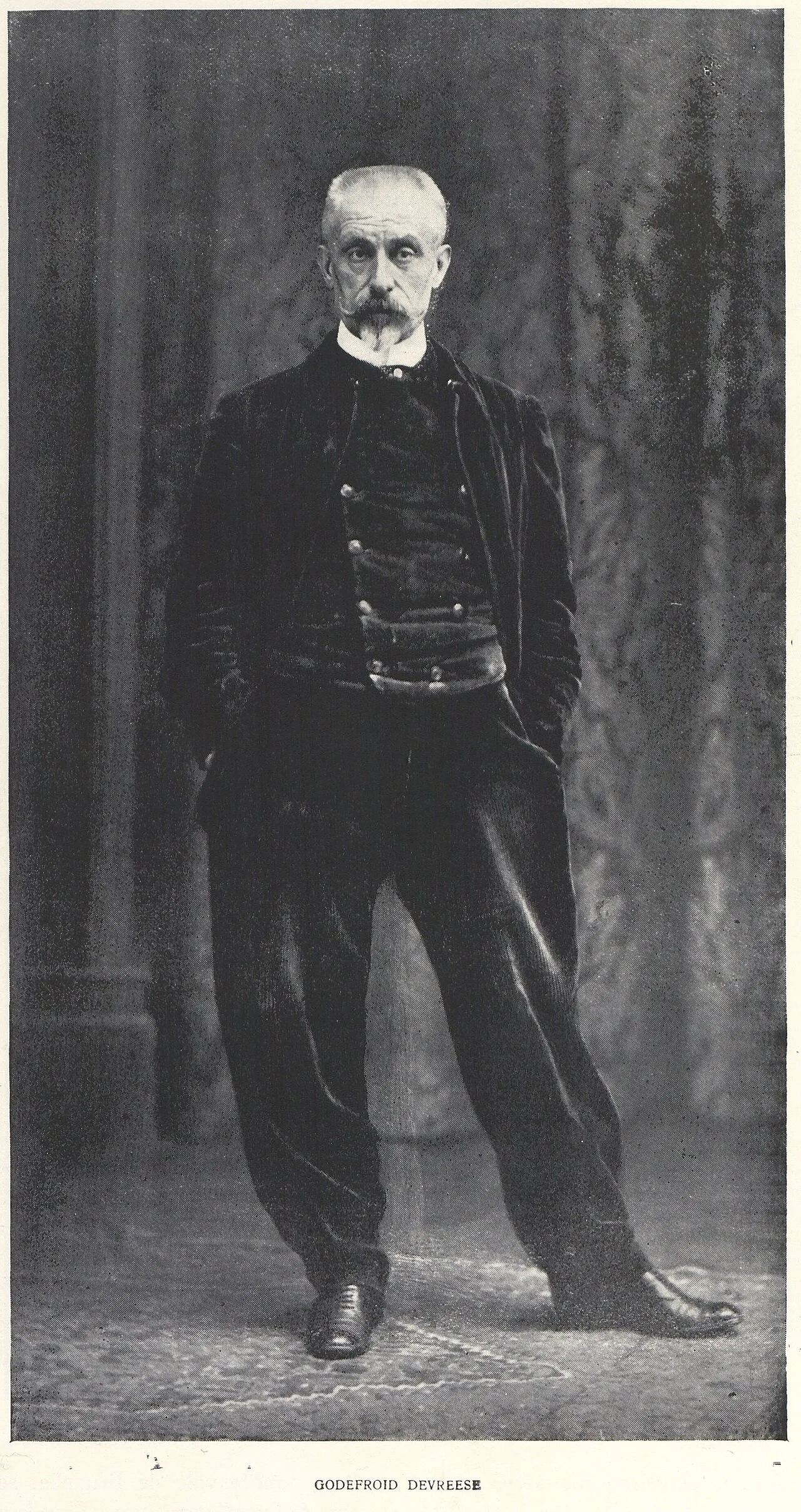 Porträt von Godefroid Devreese (1861–1941) – Gedenkseite