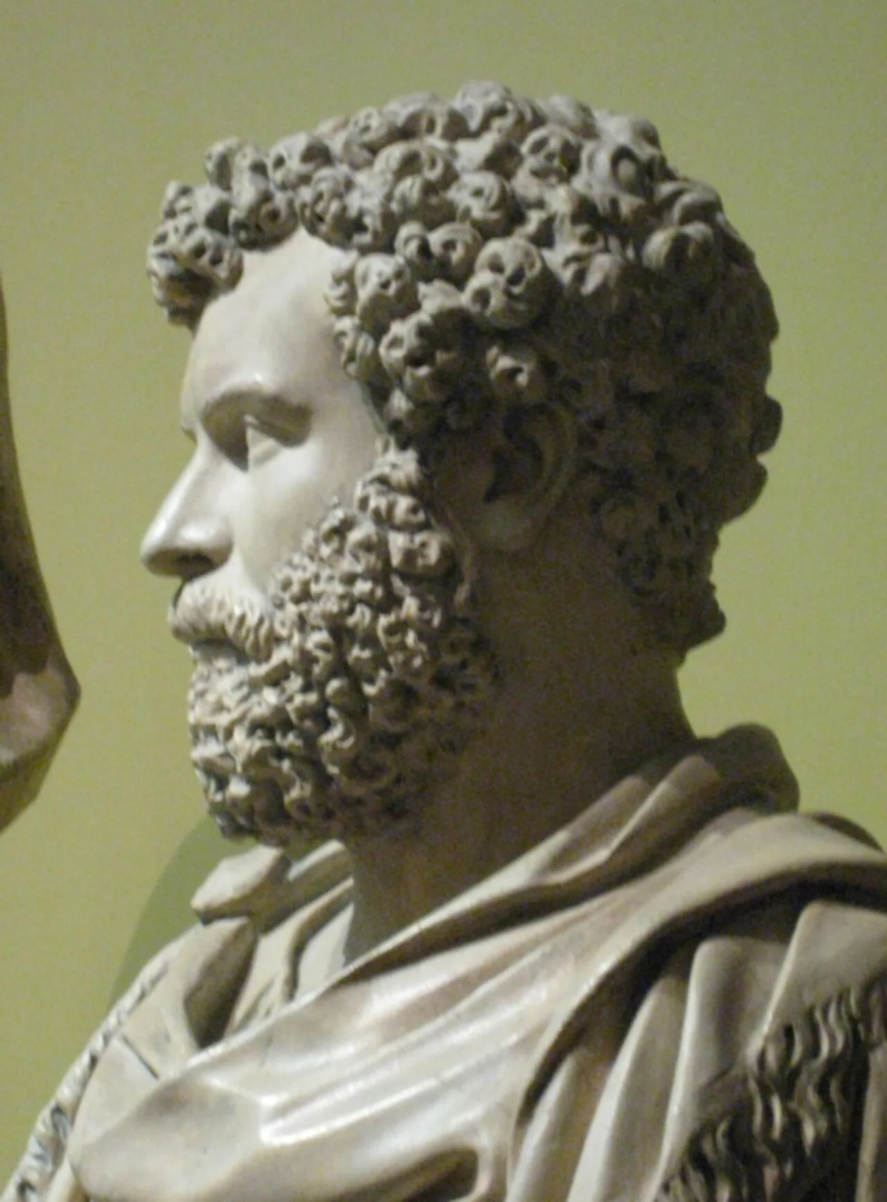 Portrait of Clodius Albinus (150–197) – memorial page