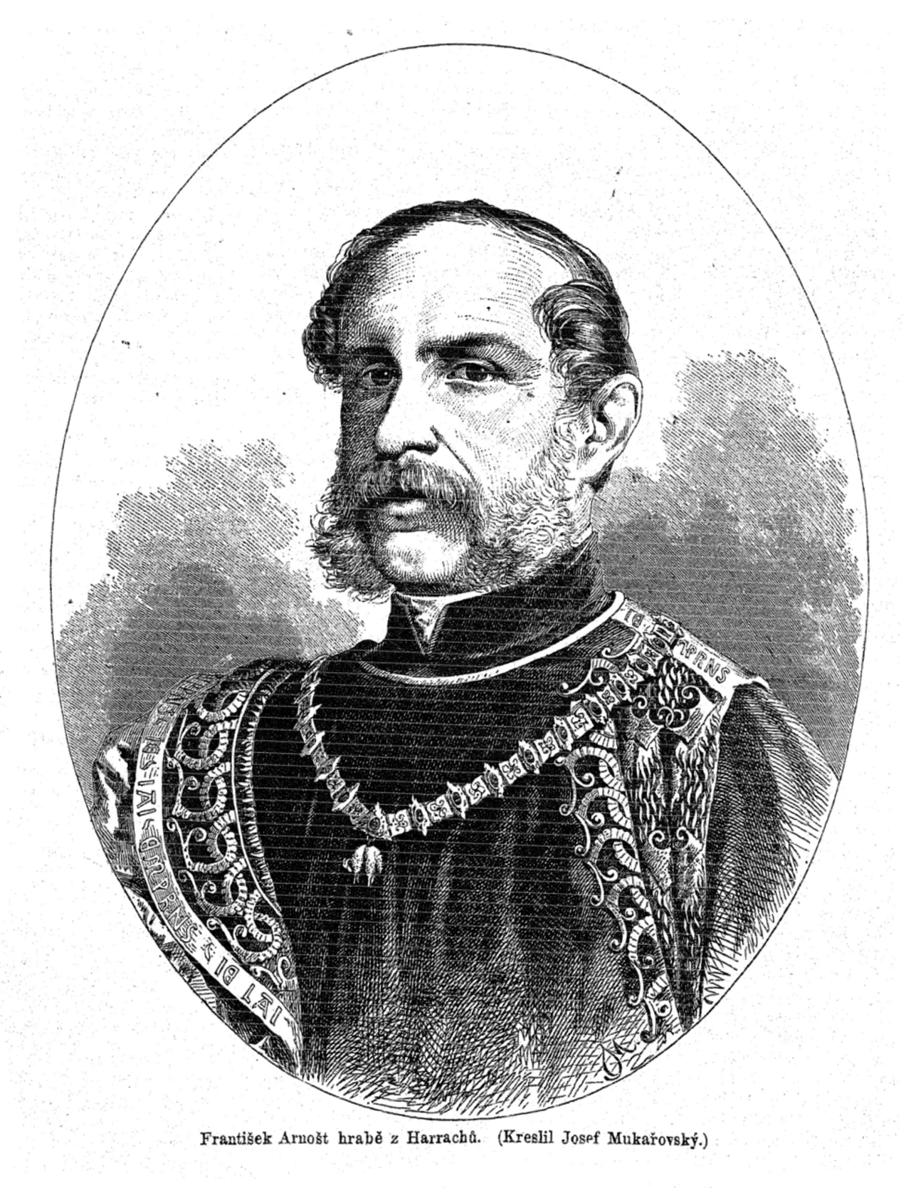 Portrait of Franz Ernst Harrach (1799–1884) – memorial page