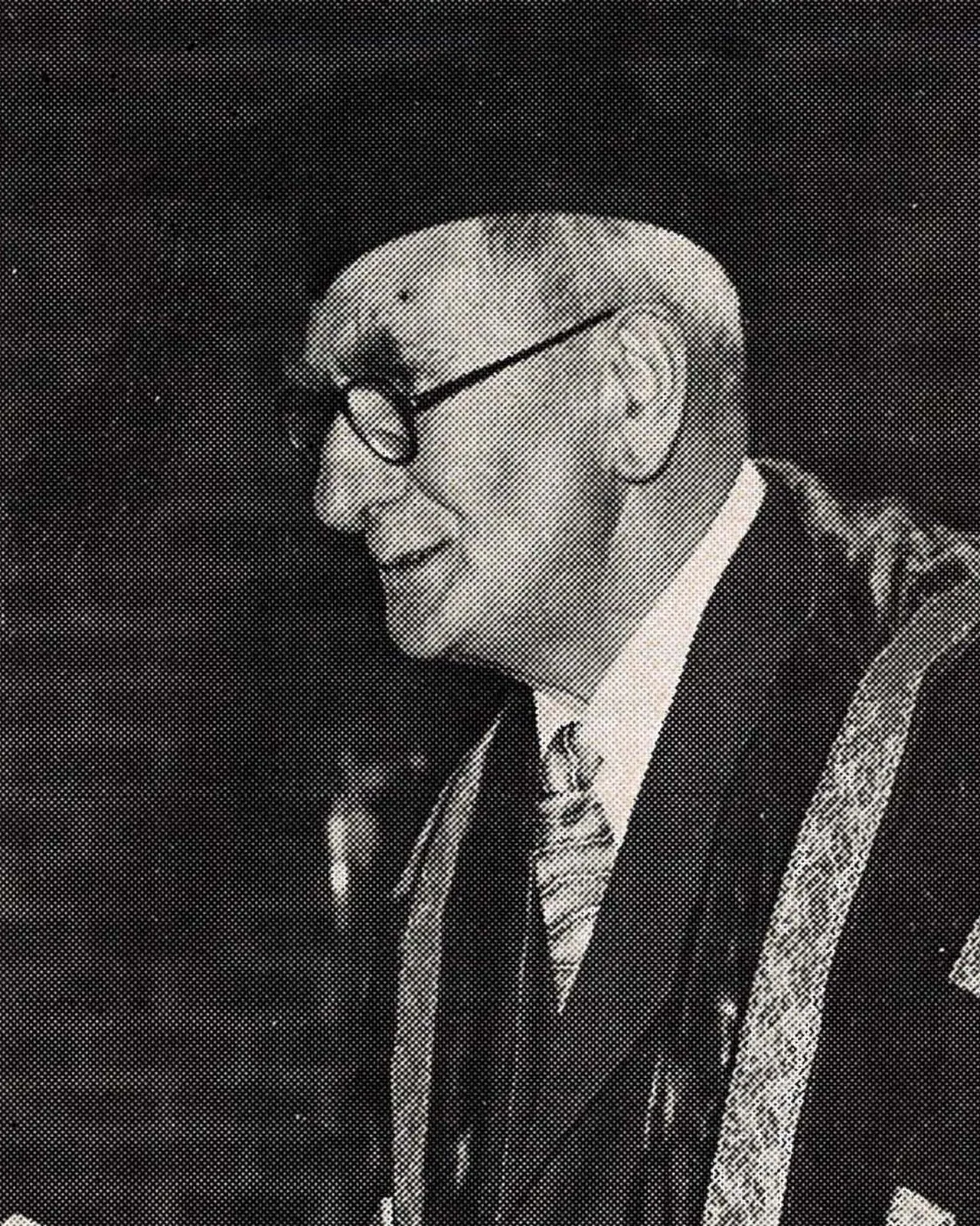 Portrait of Leonard Wild (1889–1970) – memorial page