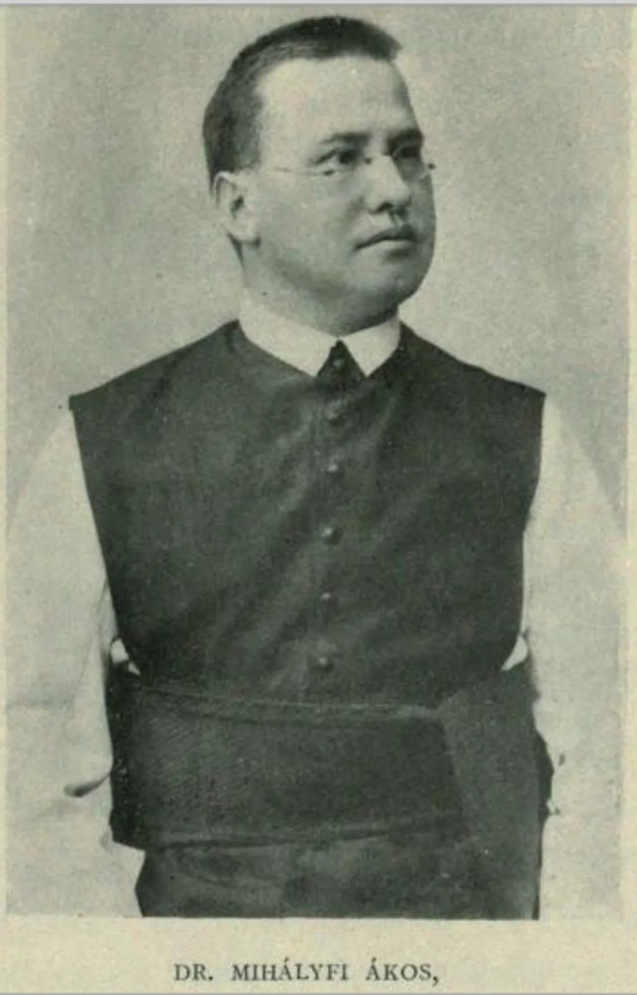 Porträt von Ákos Mihályfi (1863–1937) – Gedenkseite