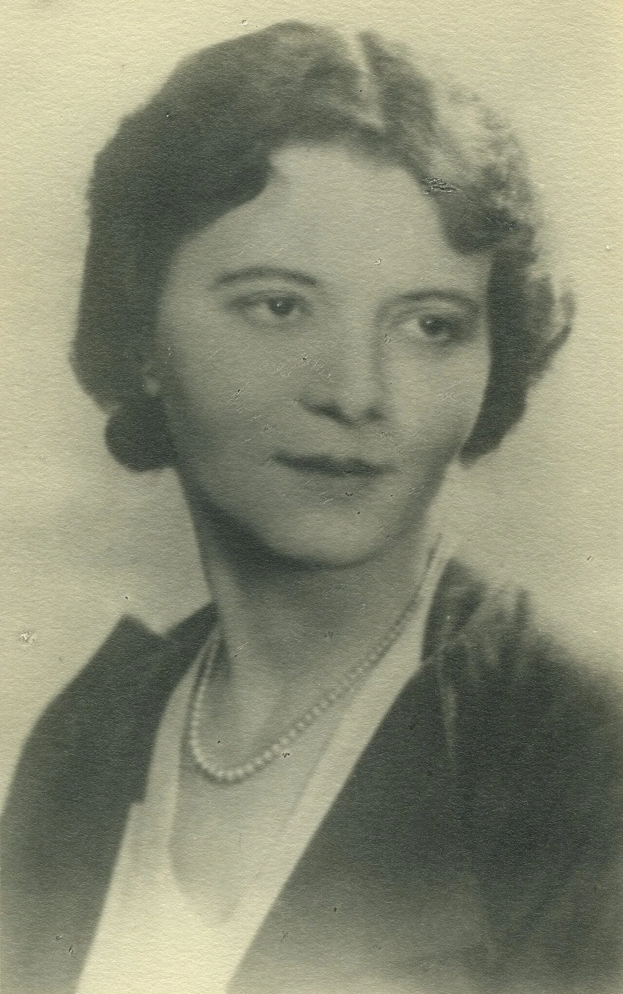 Porträt von Zofia Ludmiła Tarnowska born Ostaszewska (1902–1982) – Gedenkseite