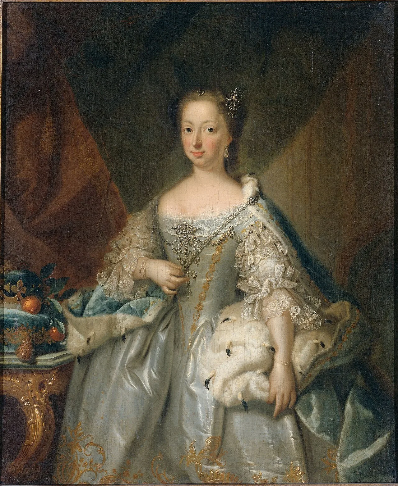Portrait of Anna von Großbritannien, Irland und Hannover (1709–1759) – memorial page