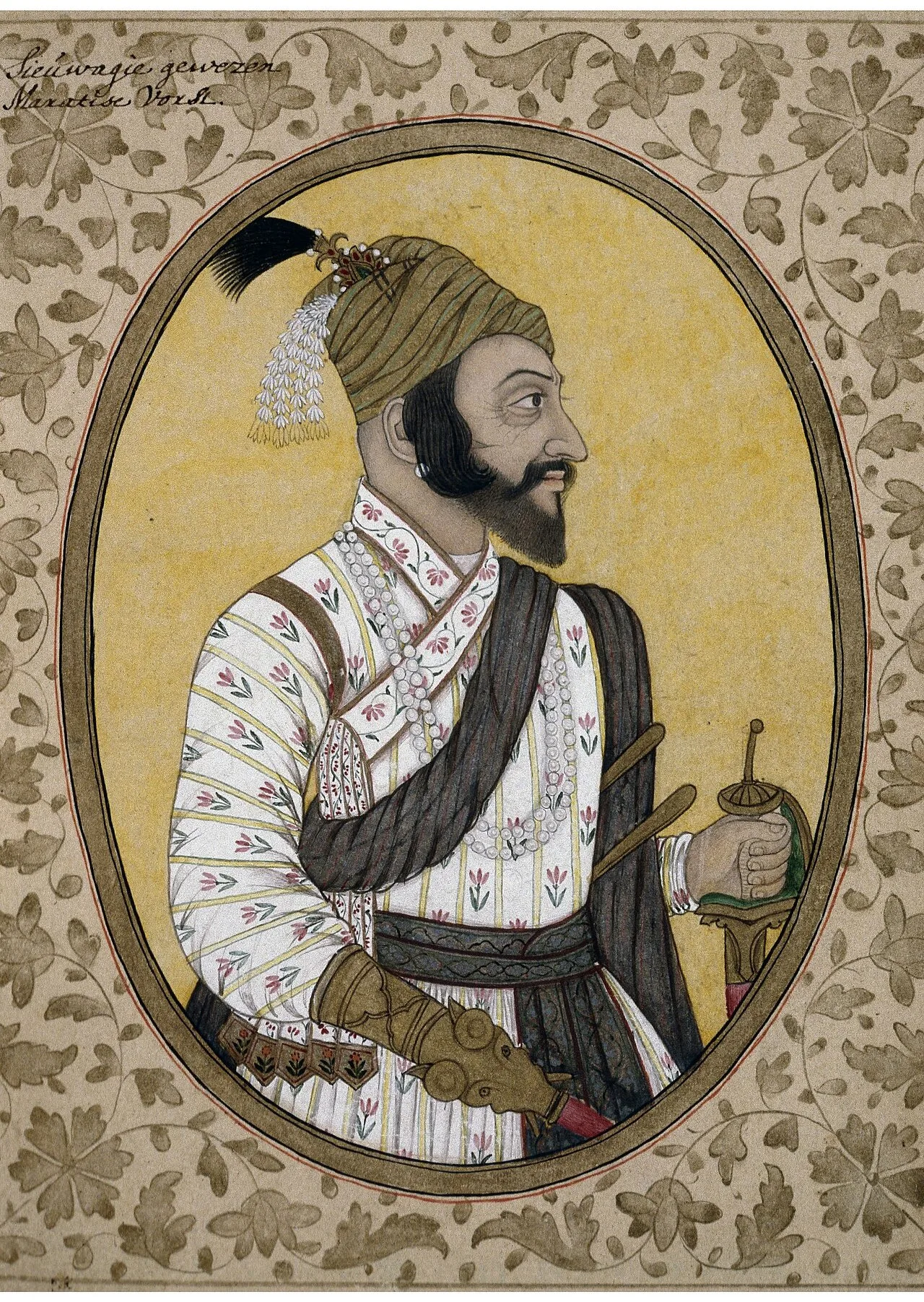 Portrait of Shivaji (1627–1680) – memorial page