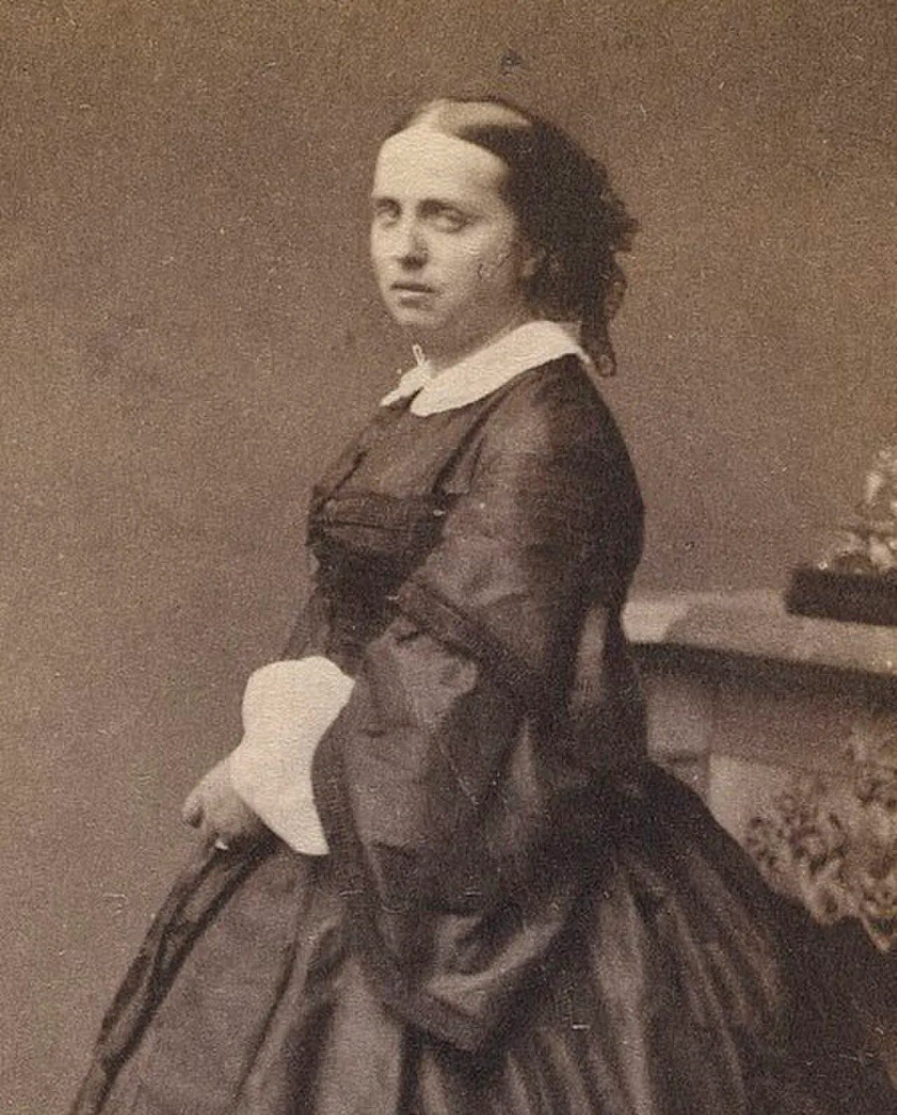 Porträt von Prinzessin Sidonie von Sachsen (1834–1862) – Gedenkseite