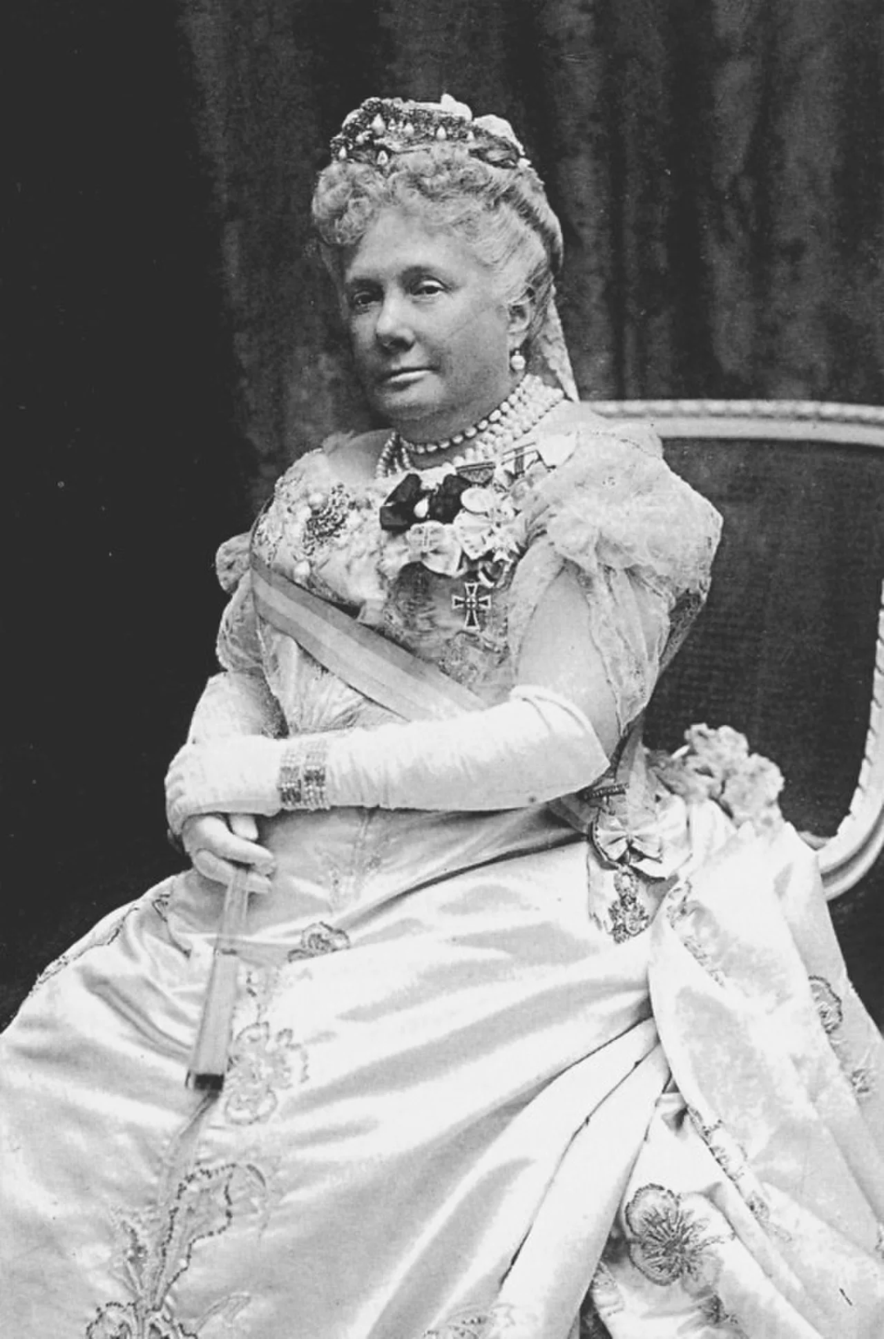 Porträt von Prinzessin Isabel, Grafin zu Agrigent (1851–1931) – Gedenkseite