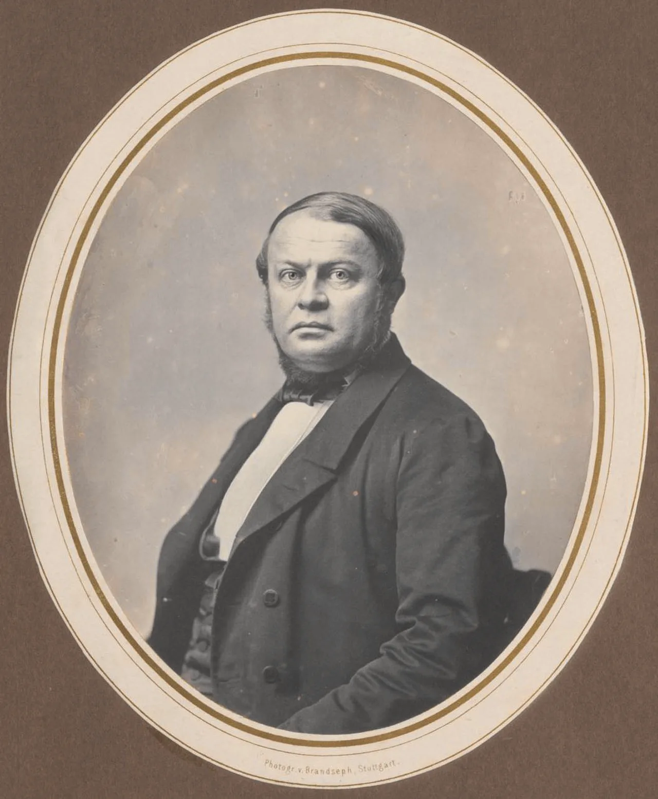Porträt von Theodor von Gessler (1824–1886) – Gedenkseite