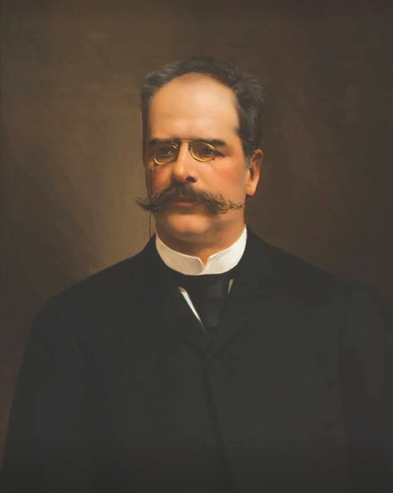 Porträt von František Lobkowicz (1839–1898) – Gedenkseite