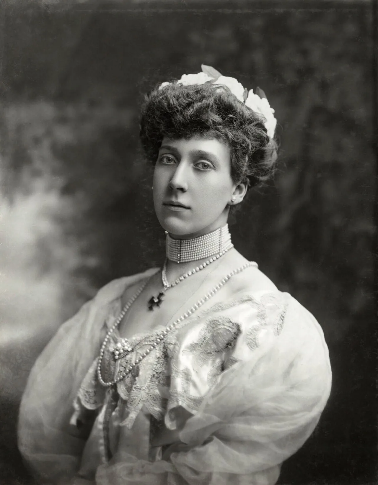 Porträt von Marie Louise von Schleswig-Holstein-Sonderburg-Augustenburg (1872–1956) – Gedenkseite