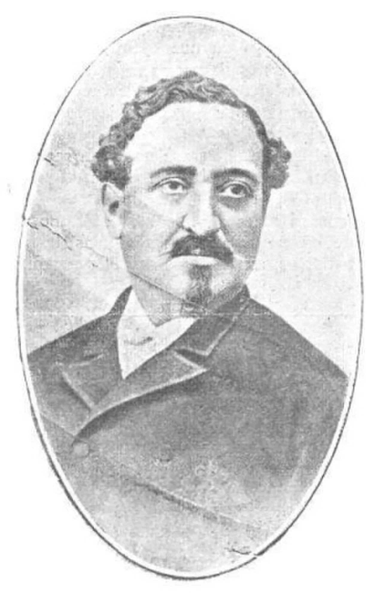 Porträt von Fernando Fernández de Velasco (1835–1912) – Gedenkseite