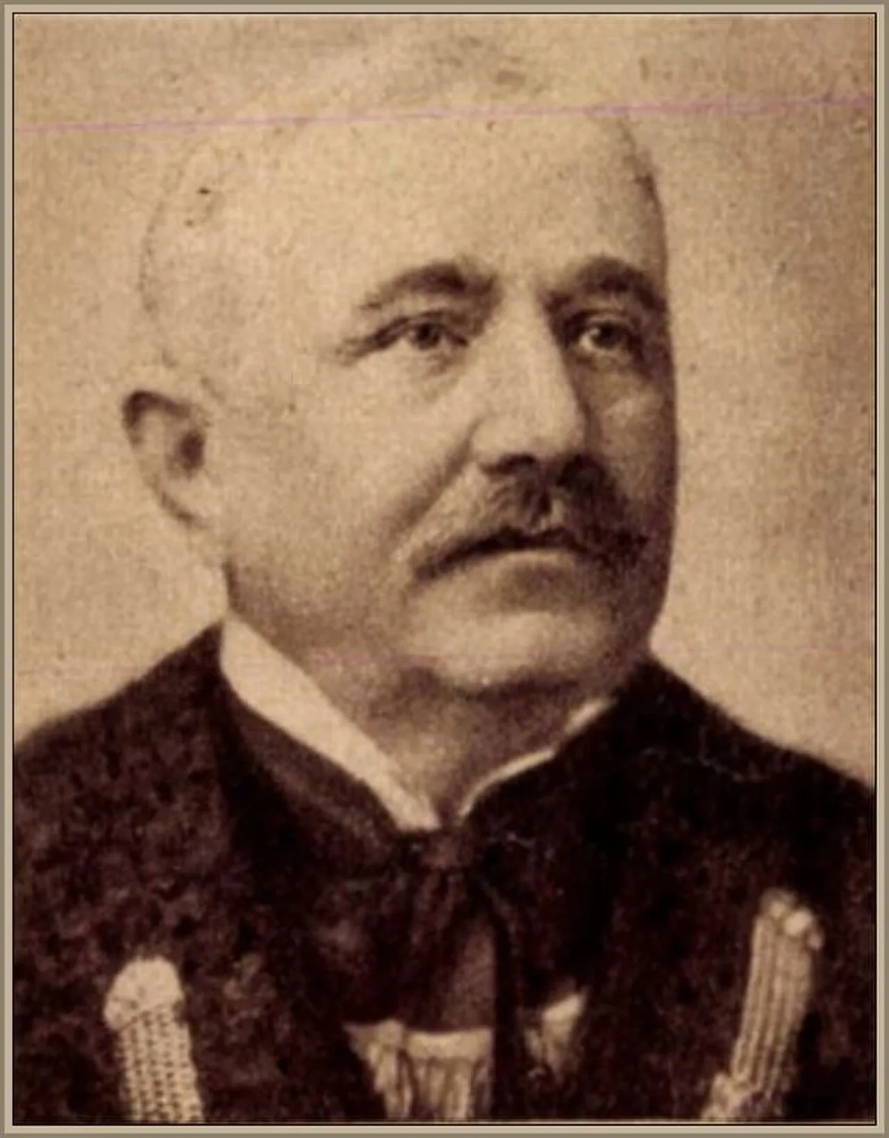 Porträt von Sándor Almásy (1874–1958) – Gedenkseite