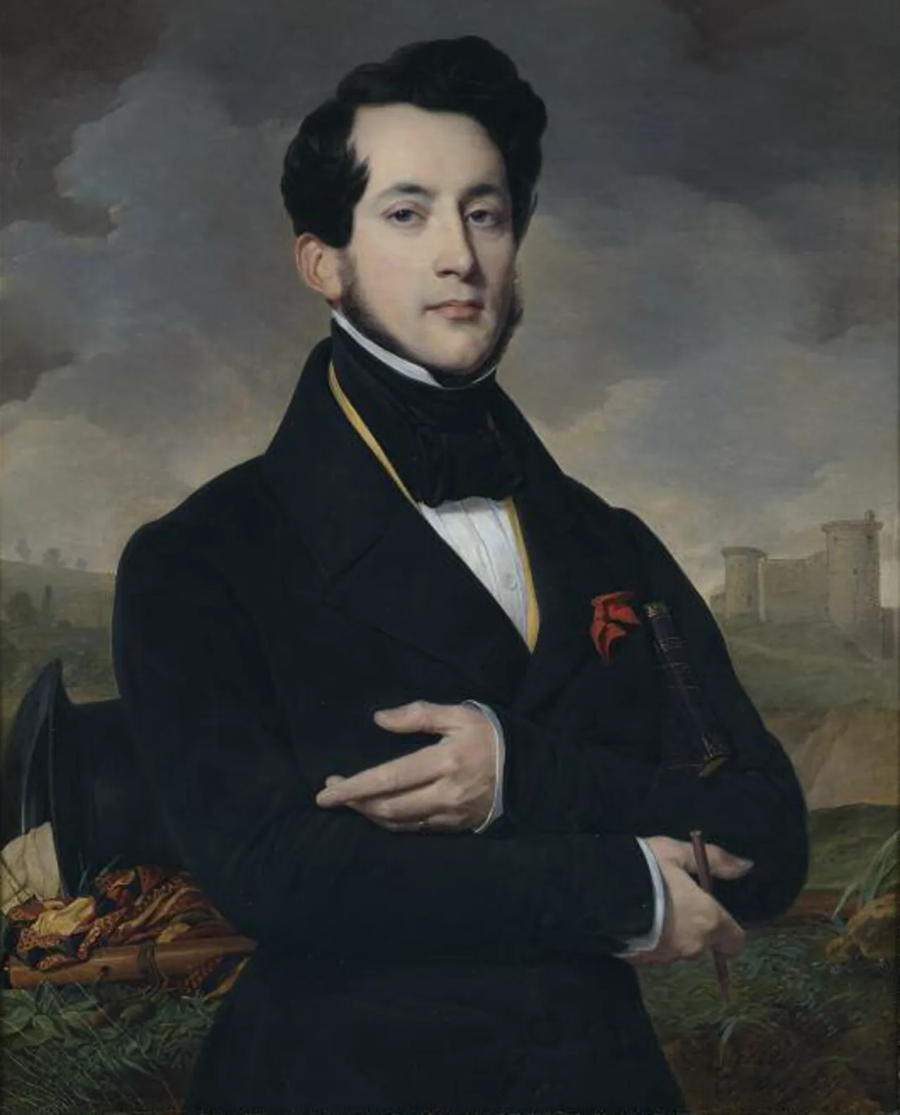 Porträt von Eugène Guyot (1803–1868) – Gedenkseite
