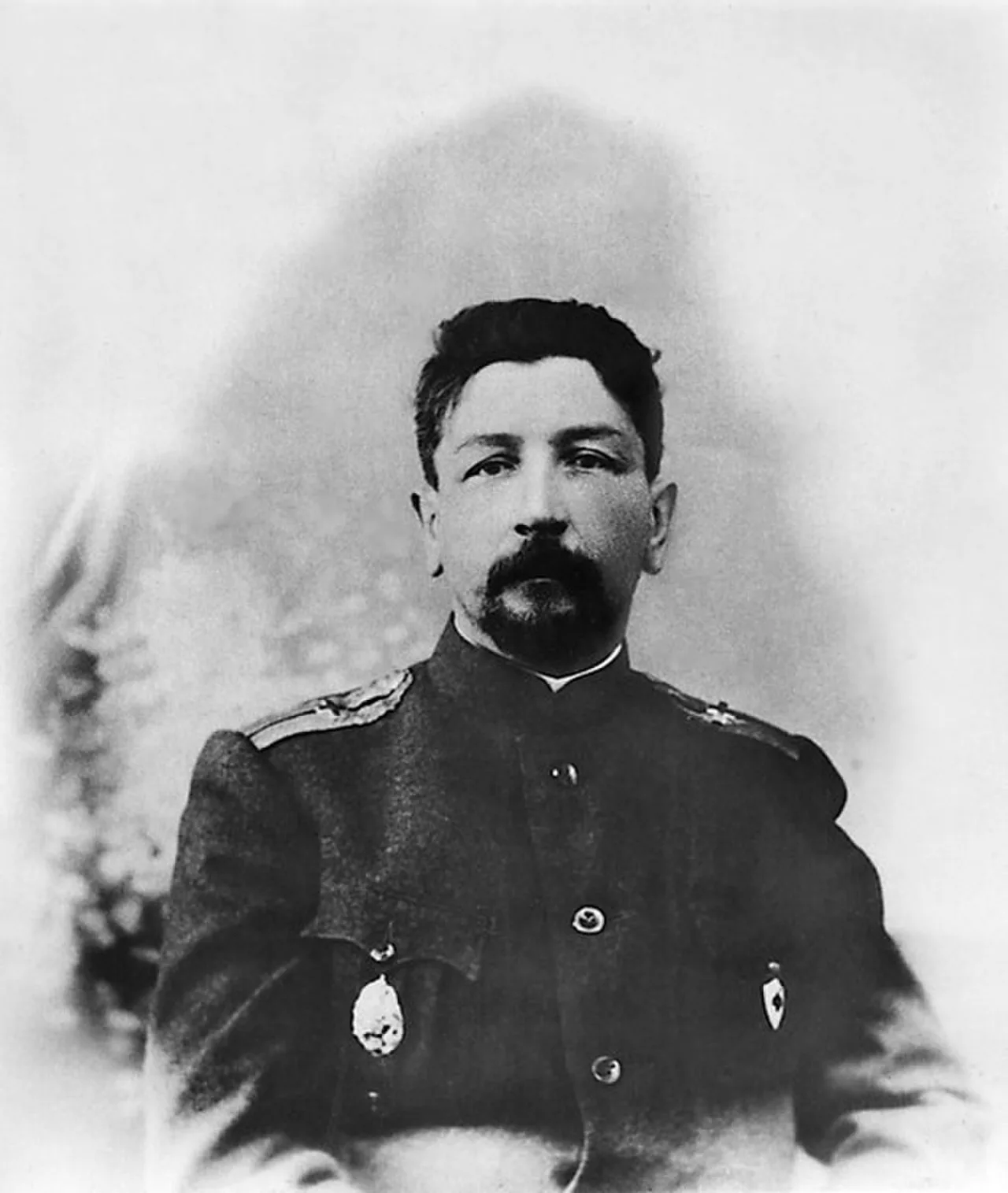 Porträt von Alexei Iljitsch Bakunin (1874–1945) – Gedenkseite