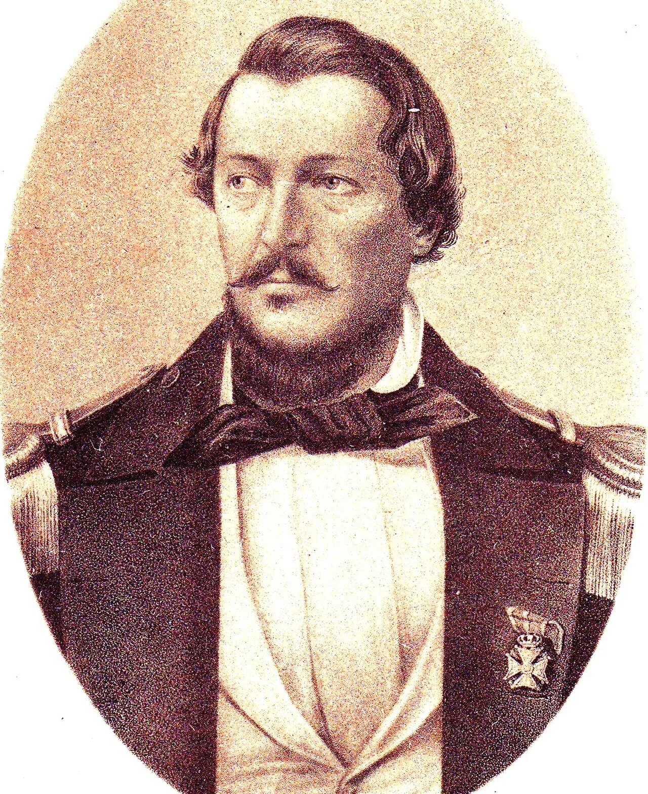 Porträt von Petrus Marius Collard (1817–1858) – Gedenkseite
