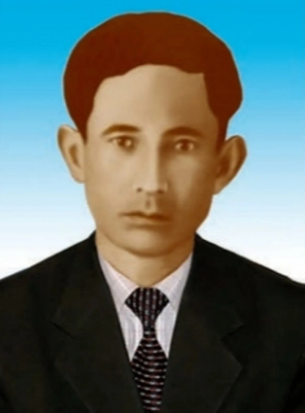 Porträt von Tilewbergen Jumamuratov (1915–1990) – Gedenkseite