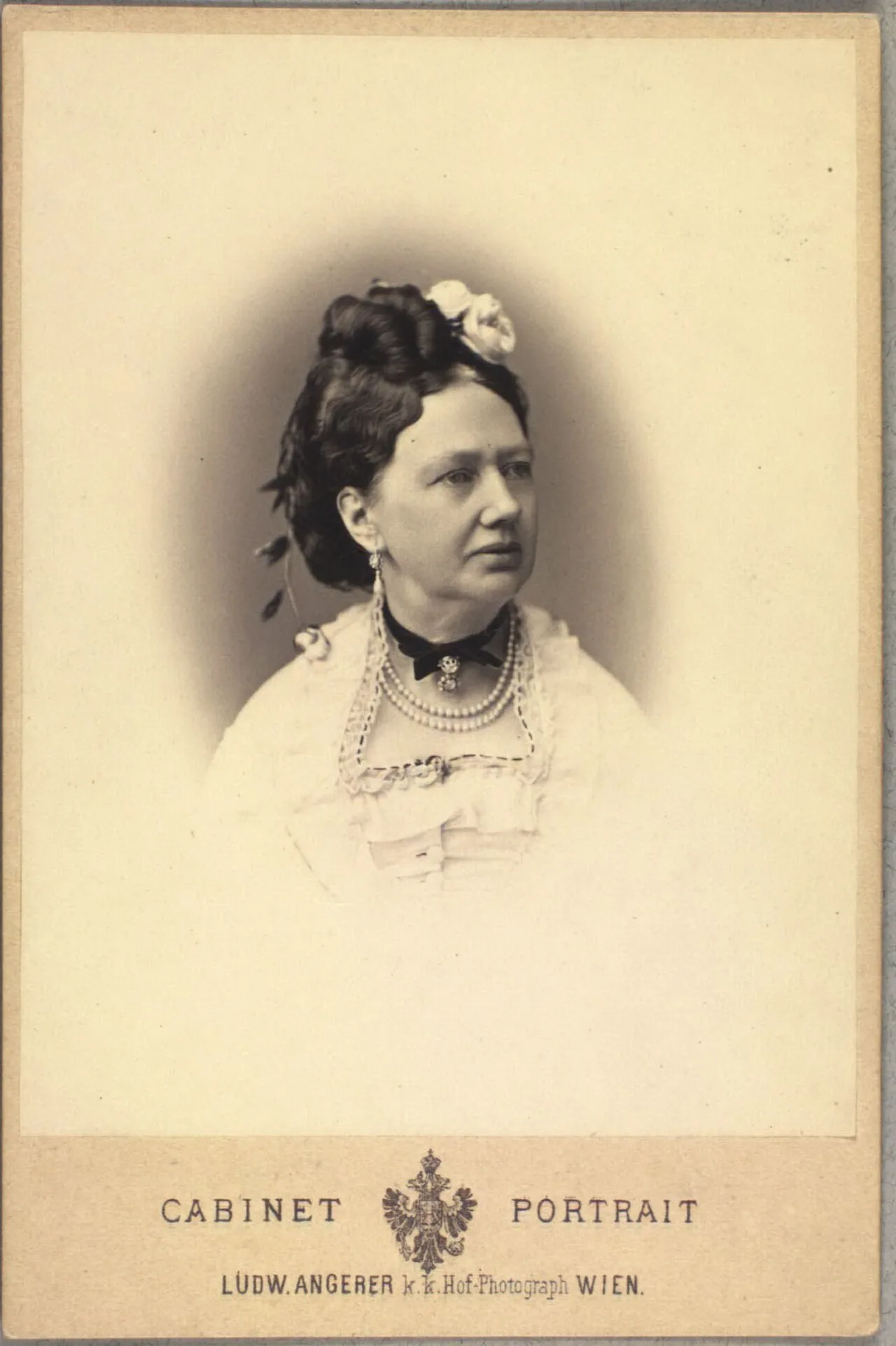 Porträt von Marie Luise Charlotte von Hessen-Kassel (1814–1895) – Gedenkseite