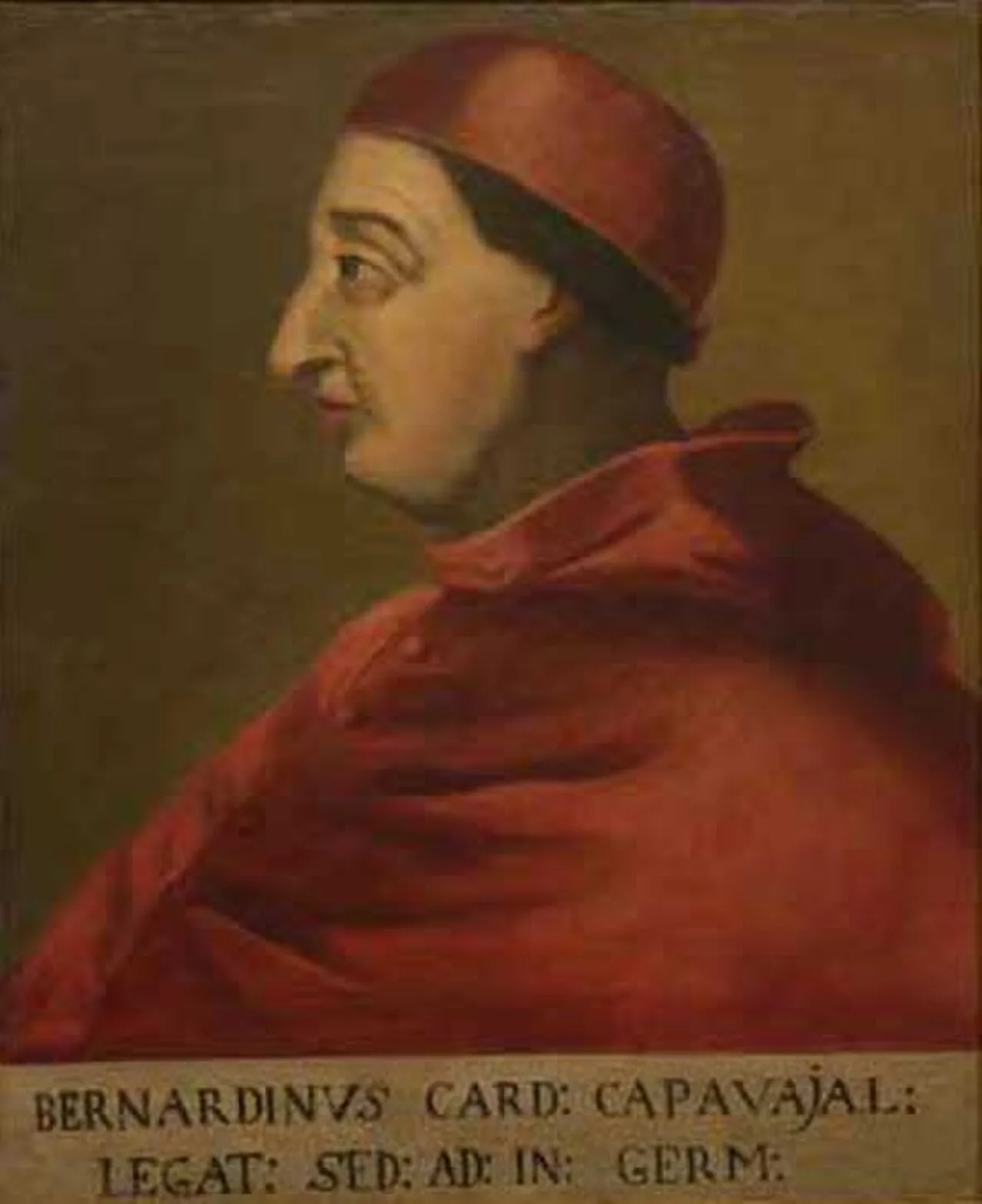 Portrait of Bernardino López de Carvajal (1456–1523) – memorial page