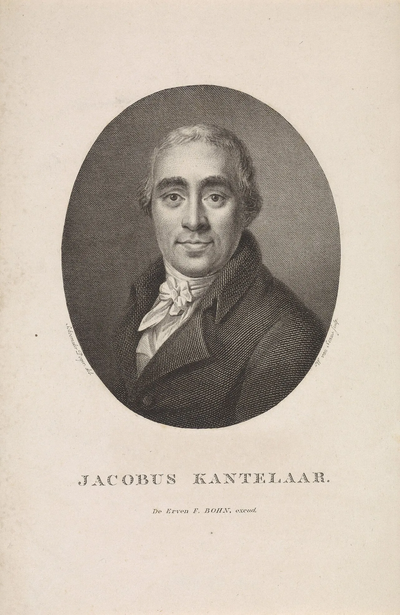 Portrait of Jacobus Kantelaar (1759–1821) – memorial page