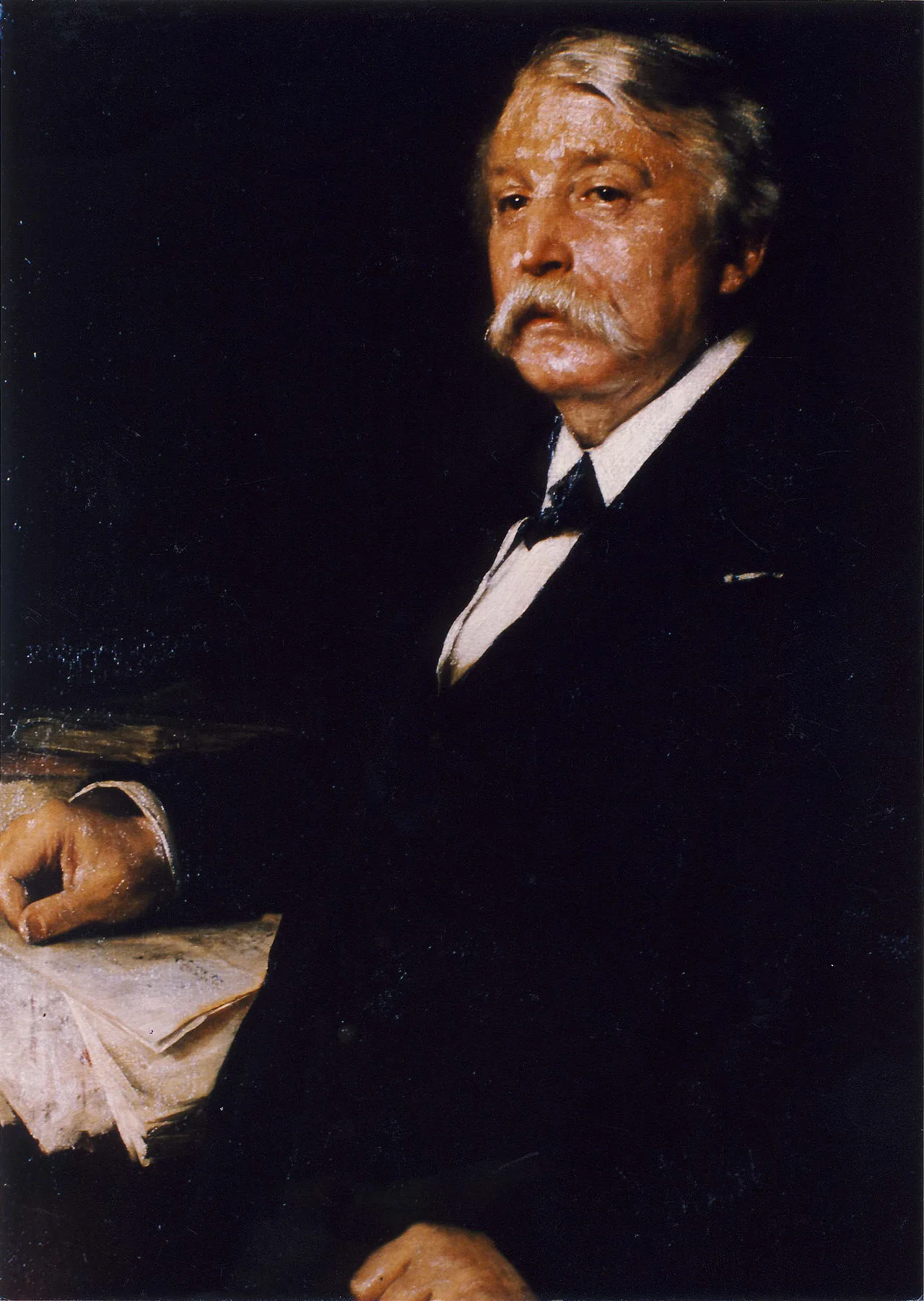 Porträt von Wilhelm André (1827–1903) – Gedenkseite