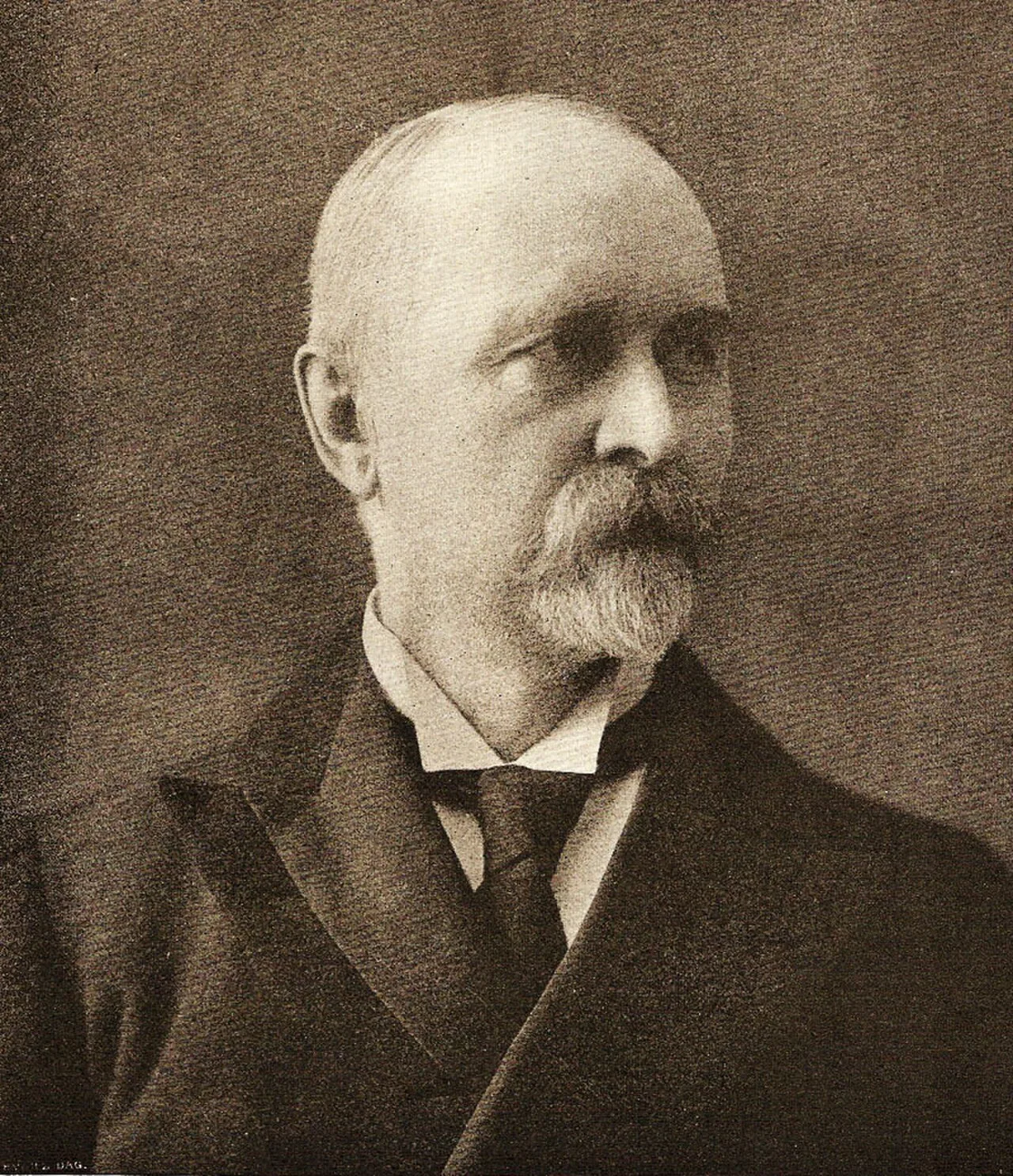 Porträt von Wilhelm Tham (1839–1911) – Gedenkseite