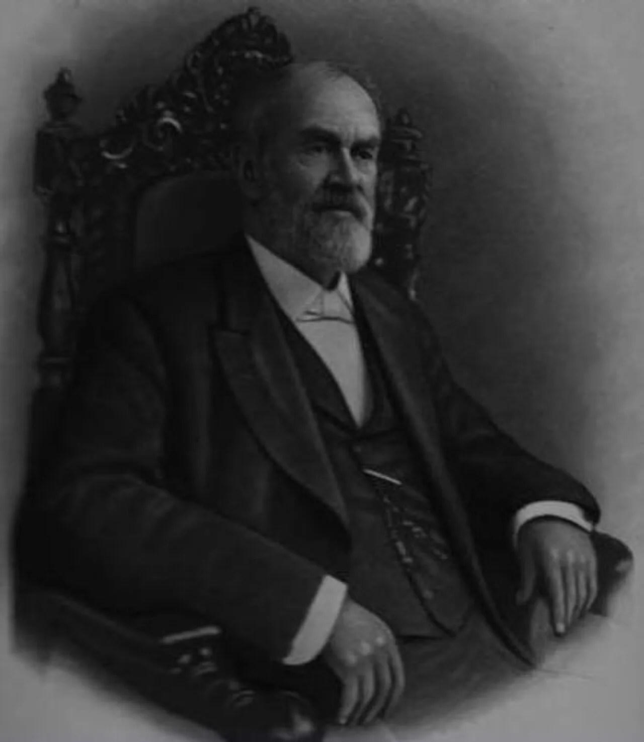 Portrait of William D. Bishop (1827–1904) – memorial page