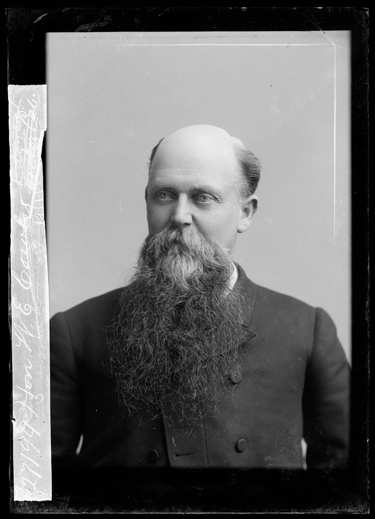 Porträt von William H. H. Cowles (1840–1901) – Gedenkseite
