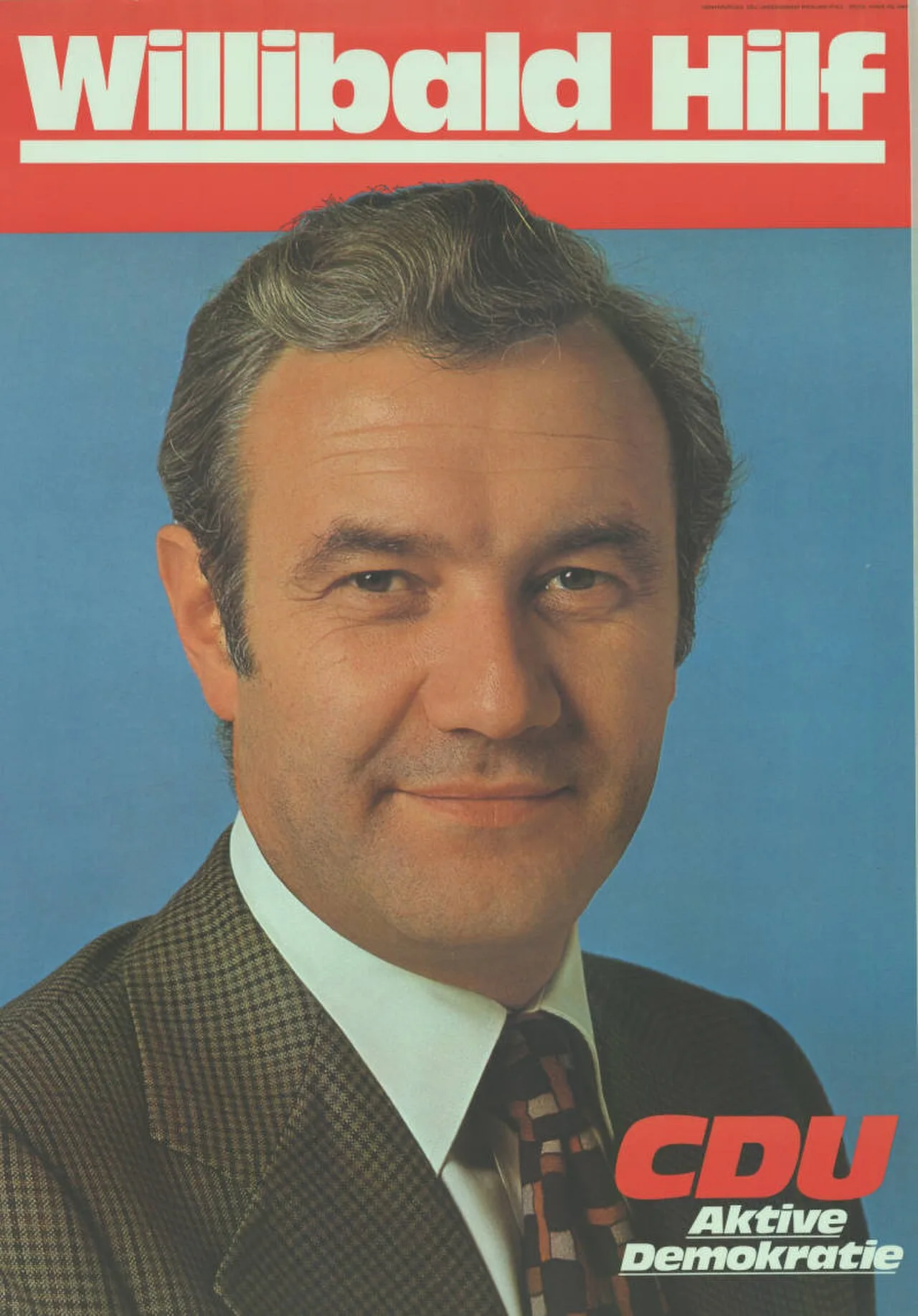 Portrait of Willibald Hilf (1931–2004) – memorial page