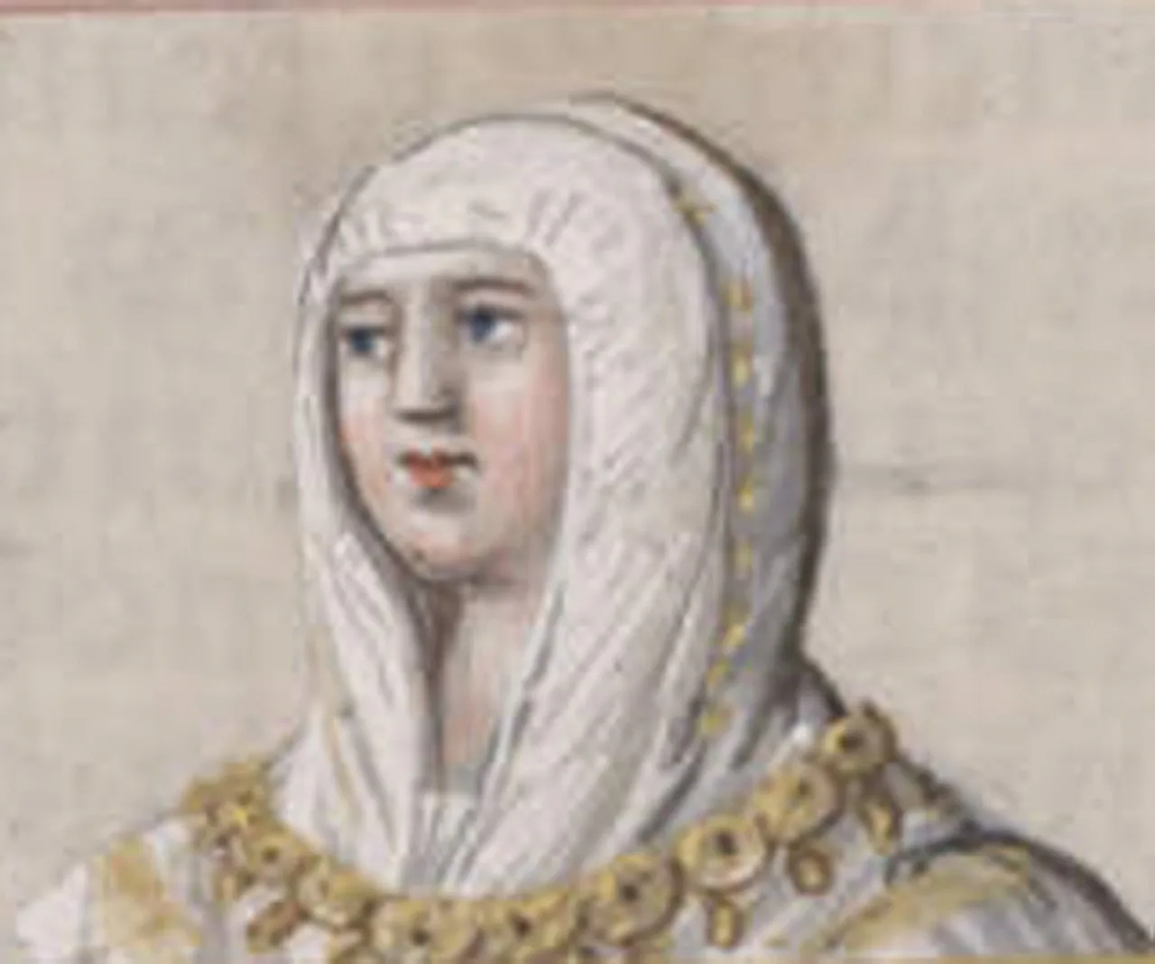 Porträt von Leonor de Guzman (1310–1351) – Gedenkseite
