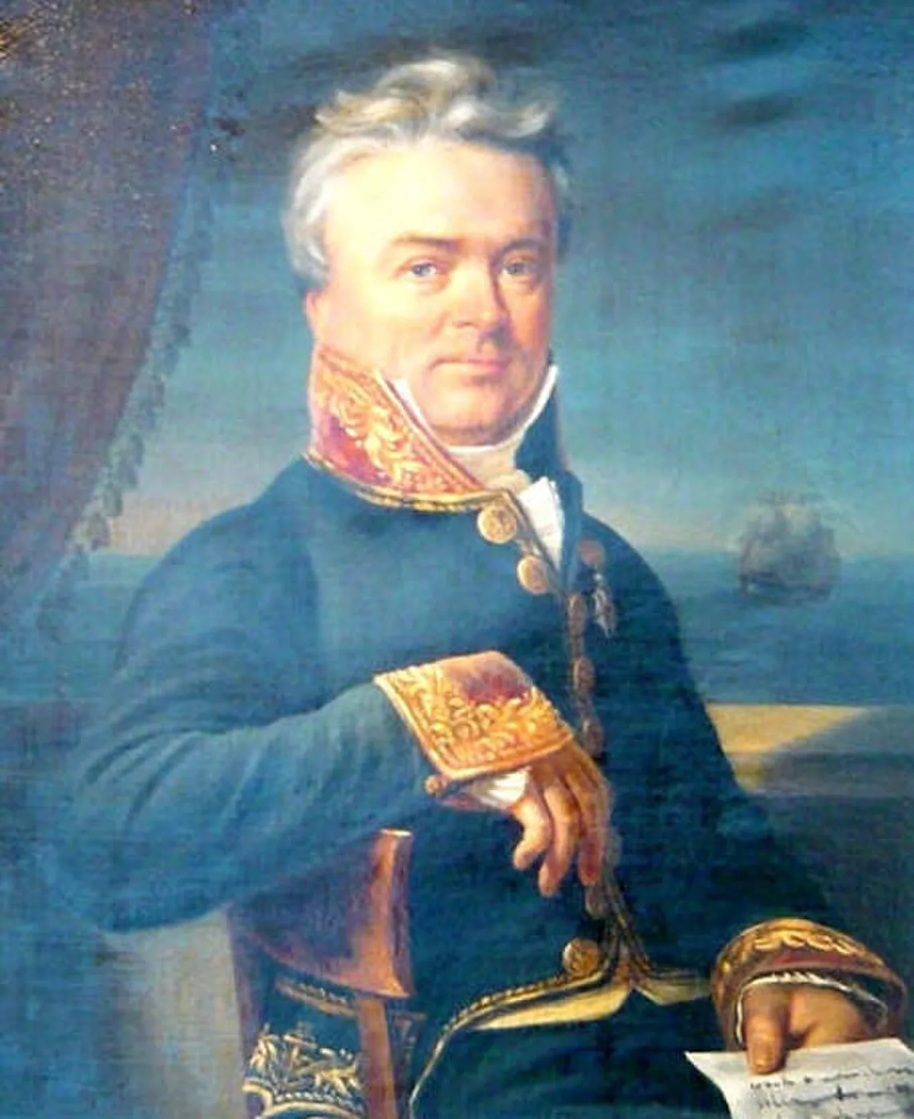 Porträt von Jean-Baptiste Joachim Clémot (1776–1852) – Gedenkseite