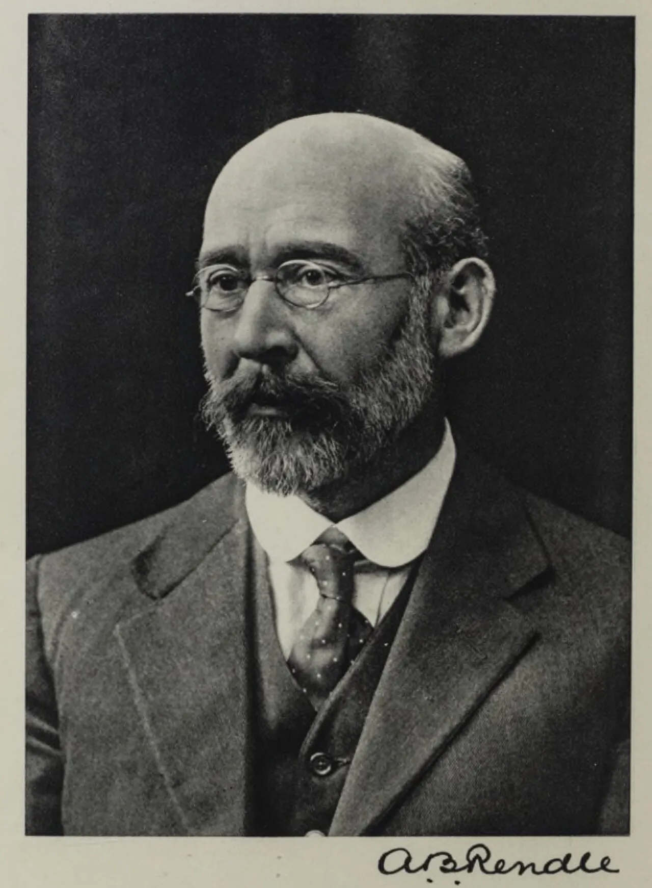 Porträt von Alfred Barton Rendle (1865–1938) – Gedenkseite