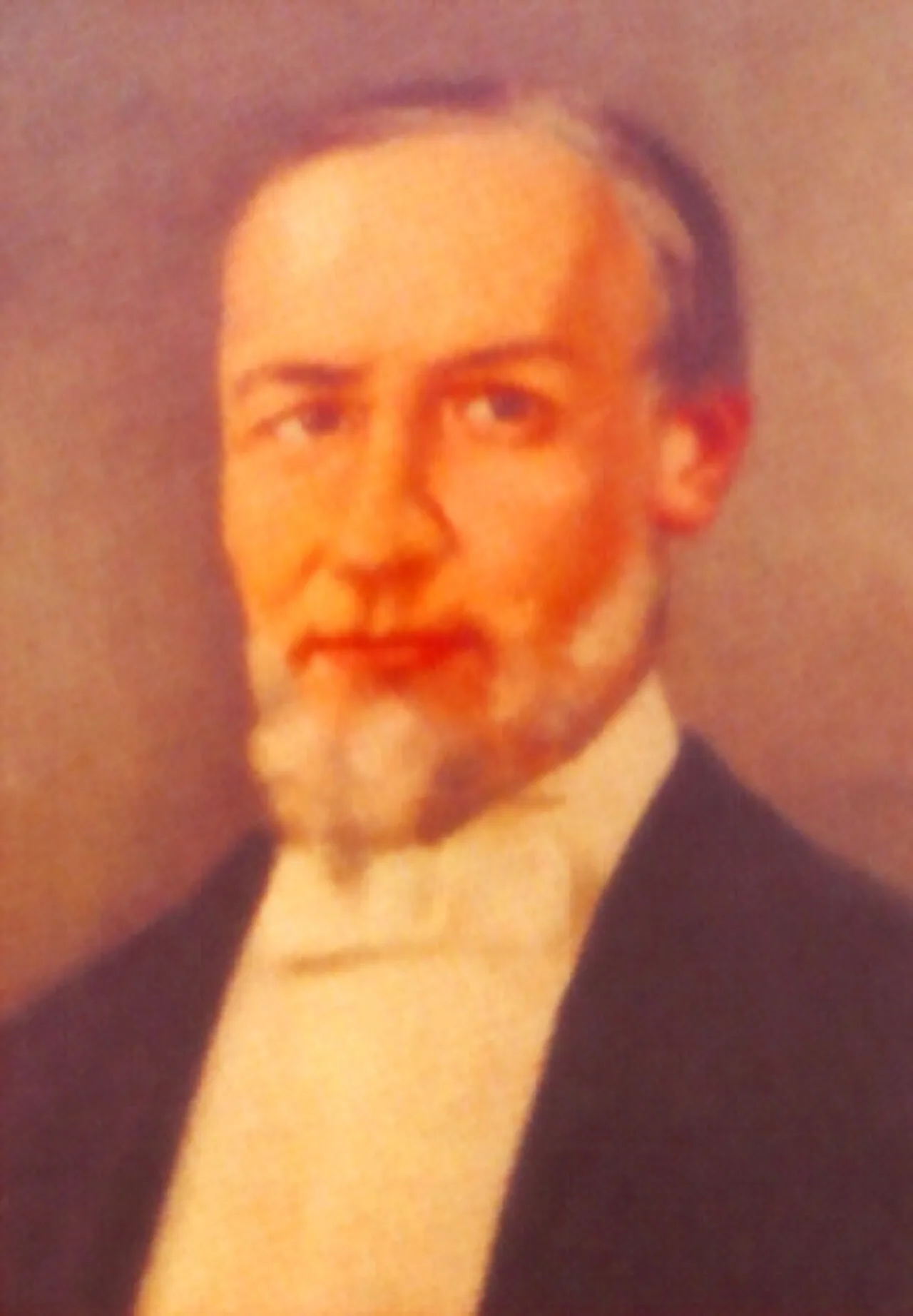 Porträt von Pedro José Bustamante y Alvizuri (1815–1873) – Gedenkseite