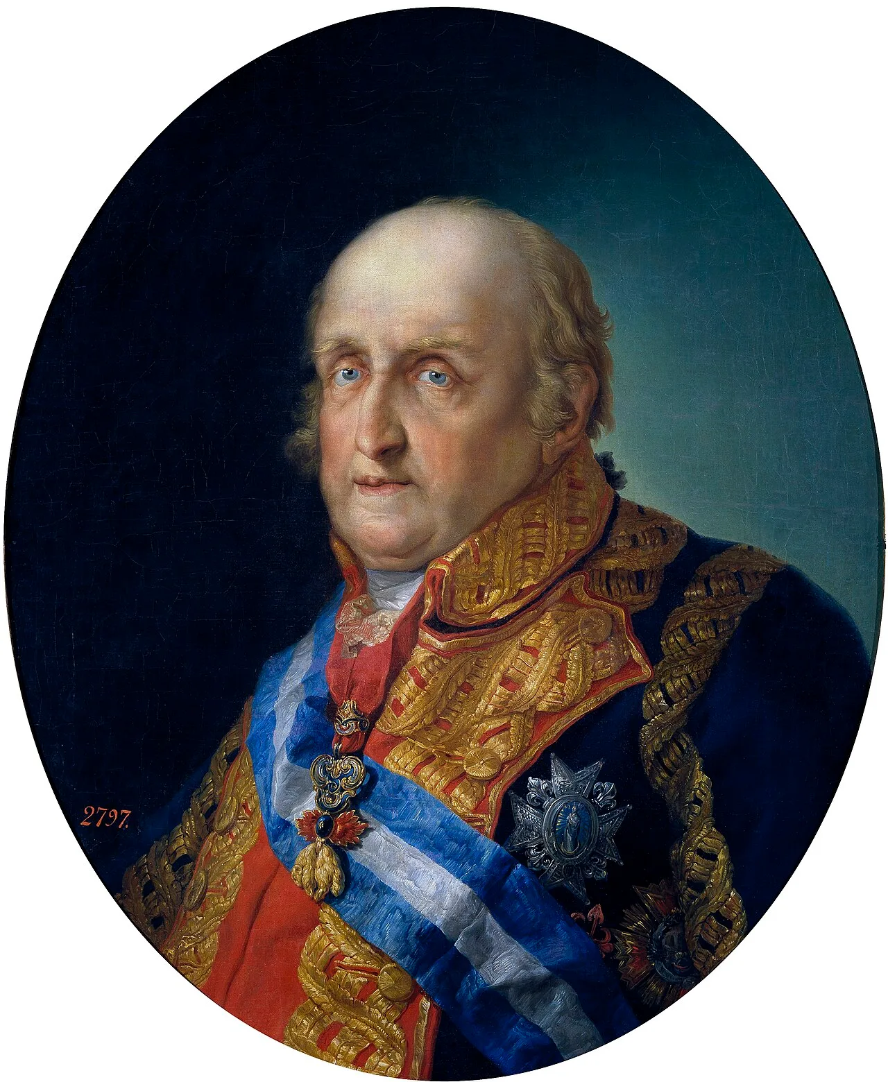 Porträt von Antoine-Pascal d'Espagne (1755–1817) – Gedenkseite