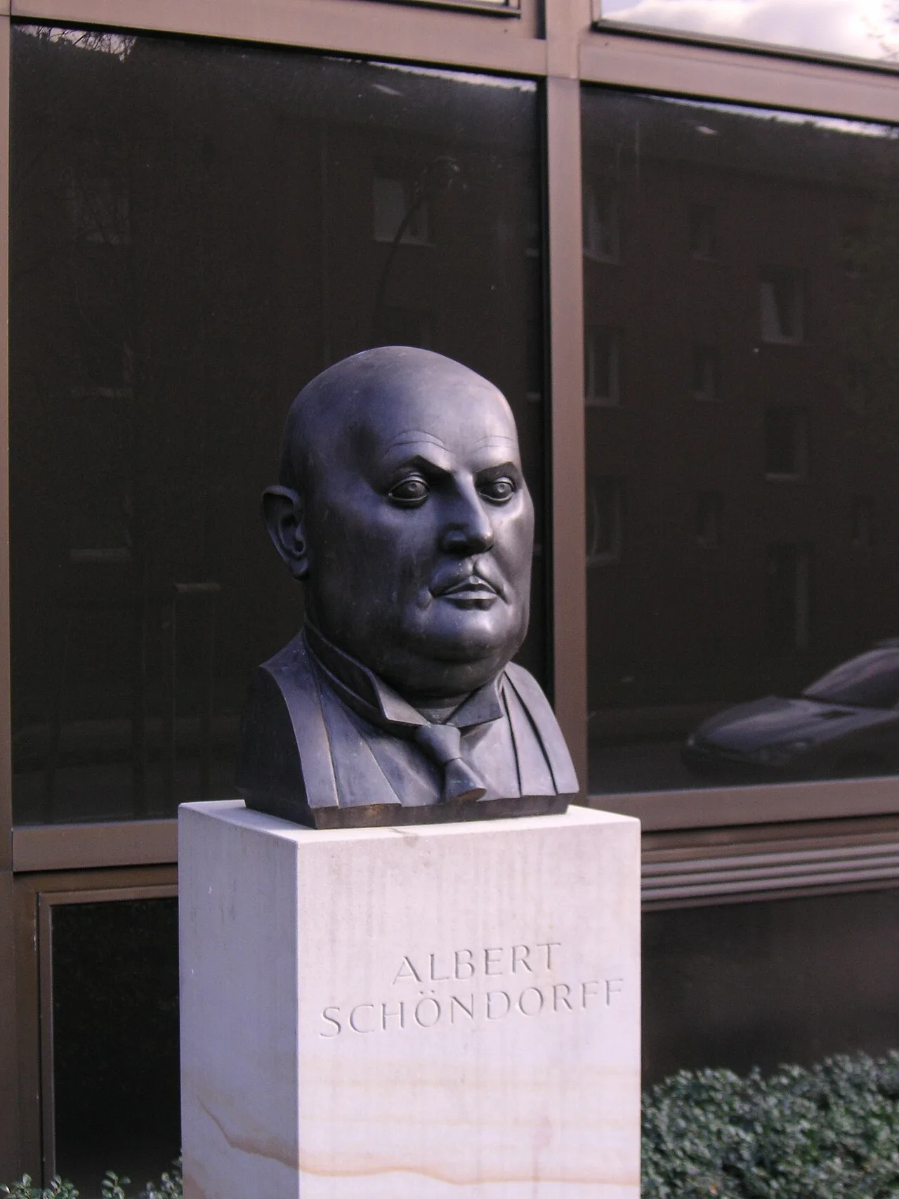 Porträt von Albert Schöndorff (1870–1942) – Gedenkseite