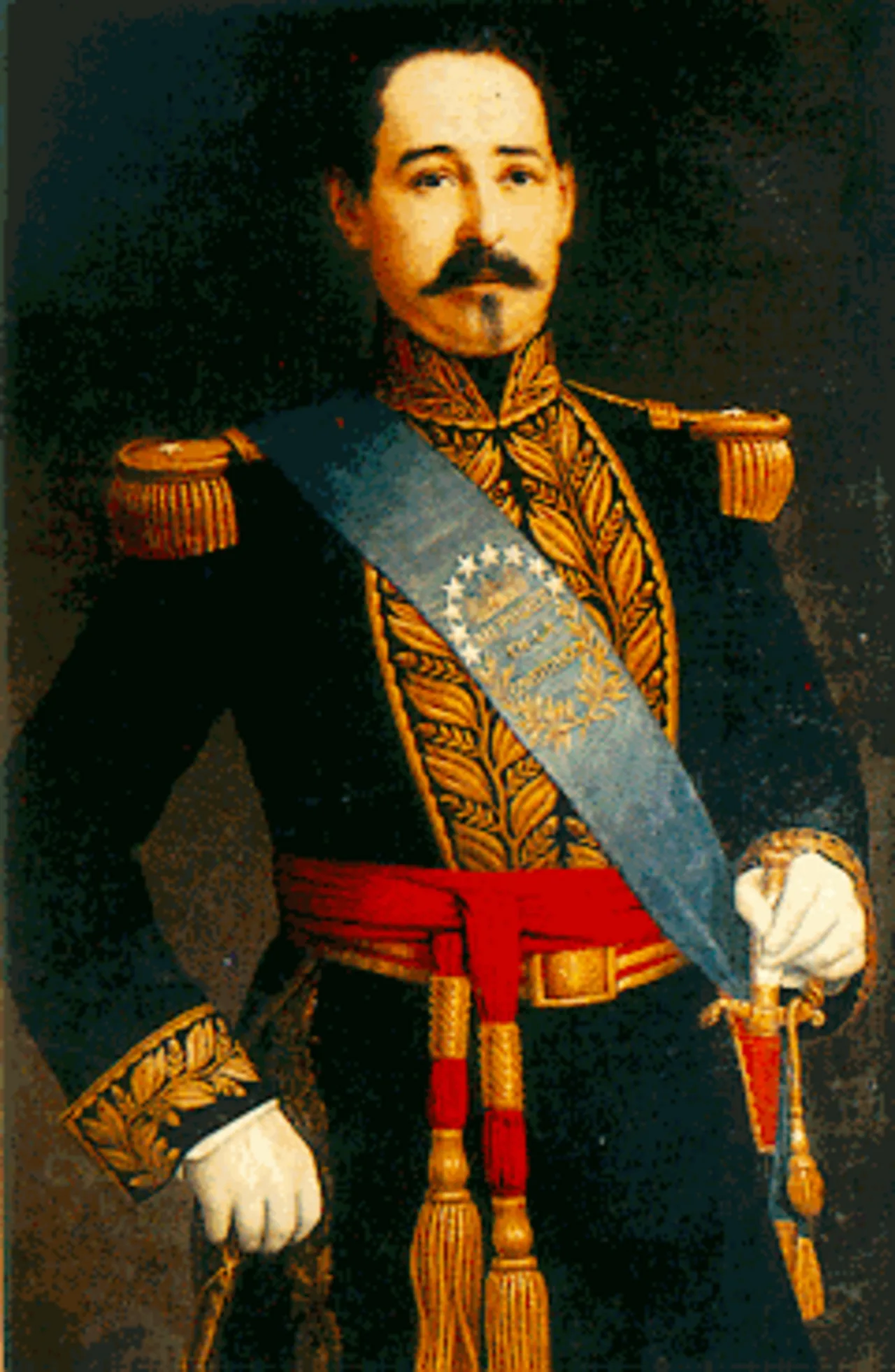 Porträt von Francisco Robles (1810–1893) – Gedenkseite