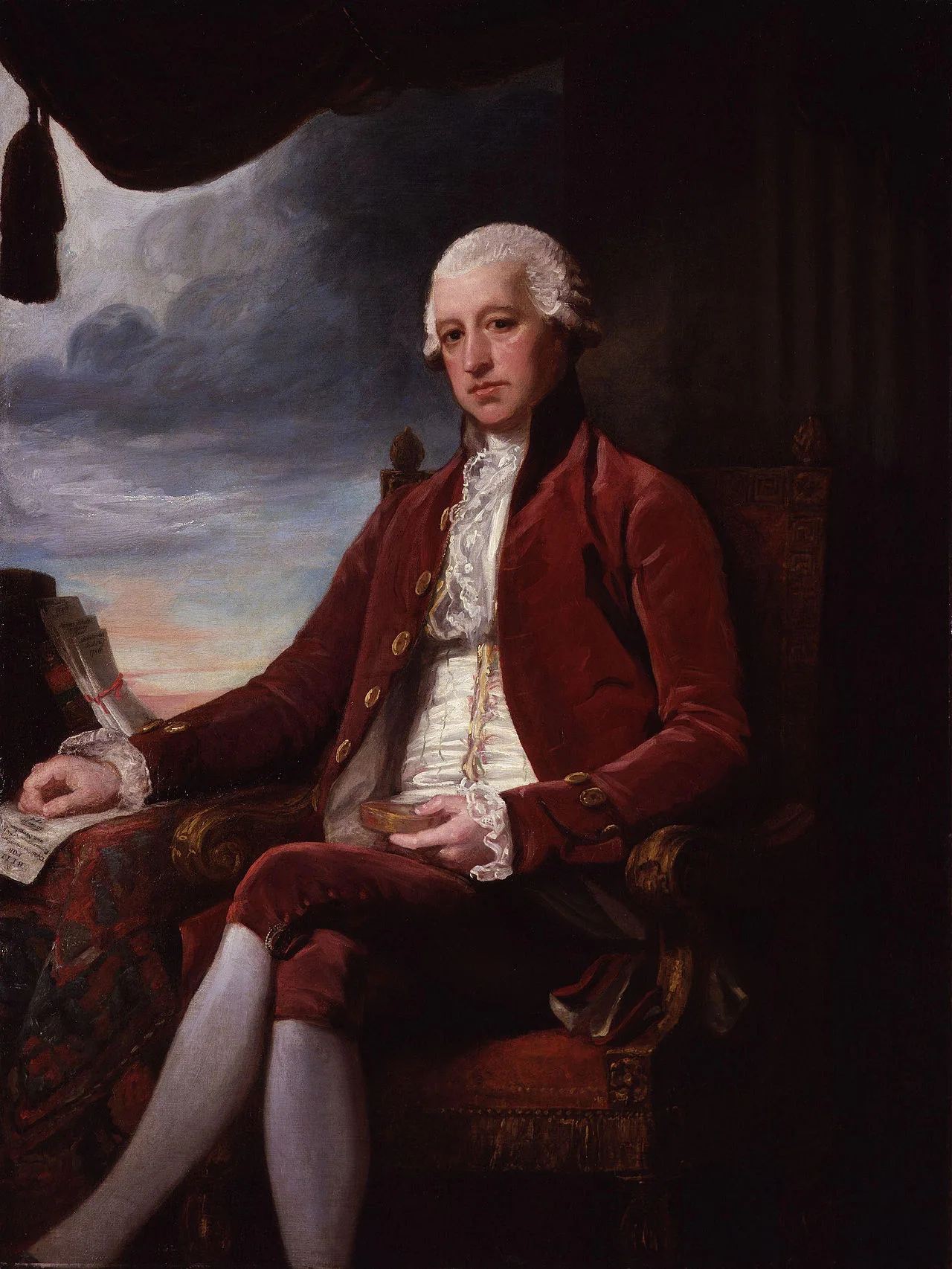 Portrait of Charles Jenkinson, 1. Earl of Liverpool (1727–1808) – memorial page