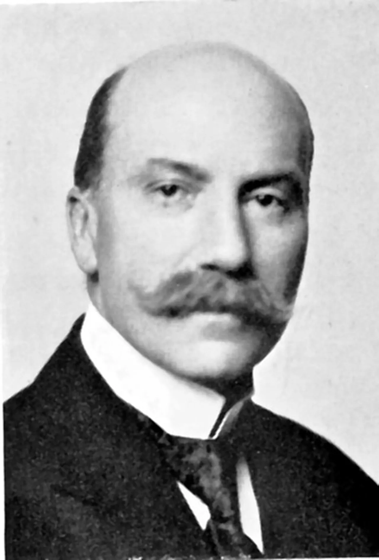 Porträt von Olaf Broch (1867–1961) – Gedenkseite